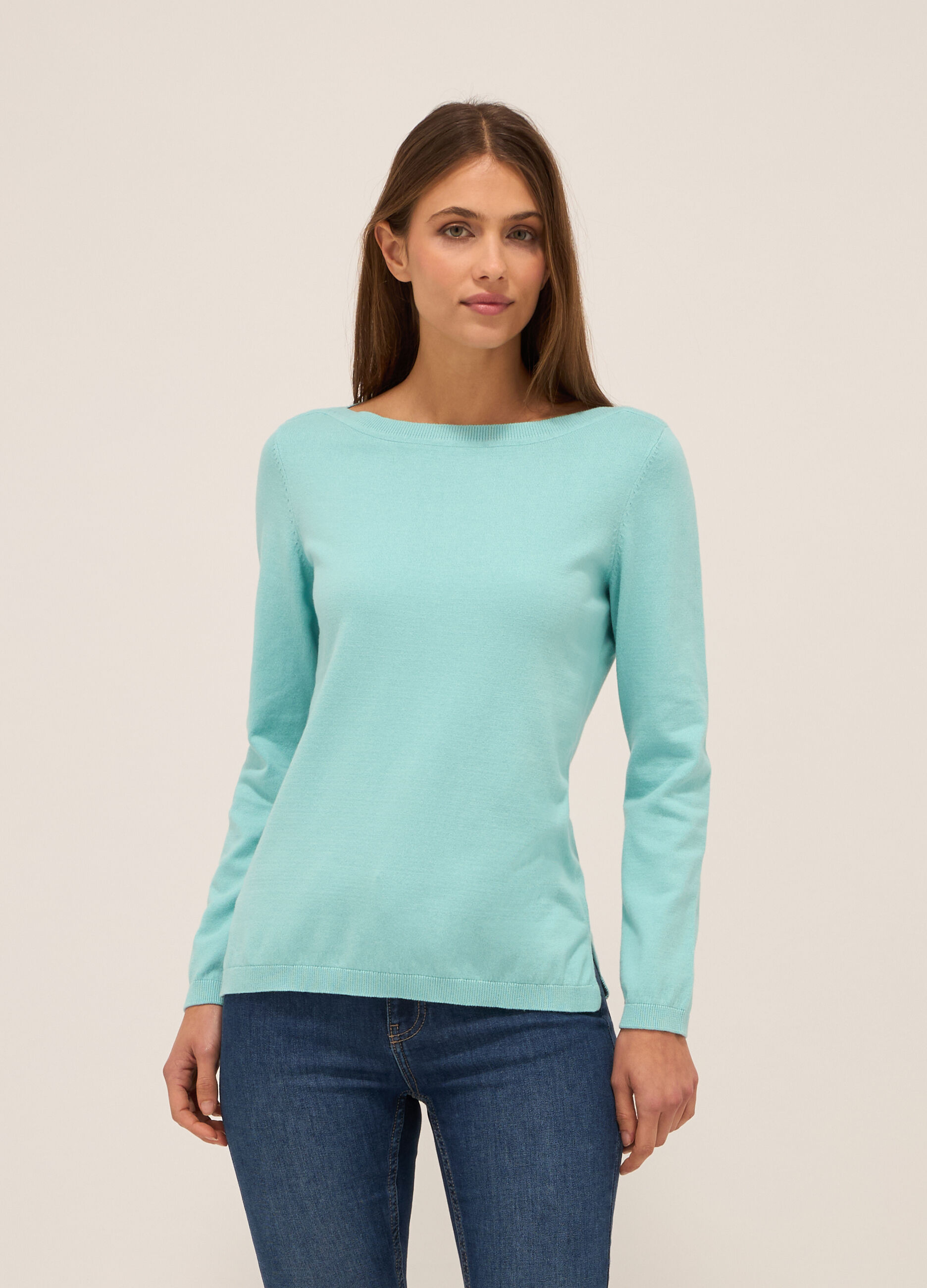 Tricot in puro cotone donna_0