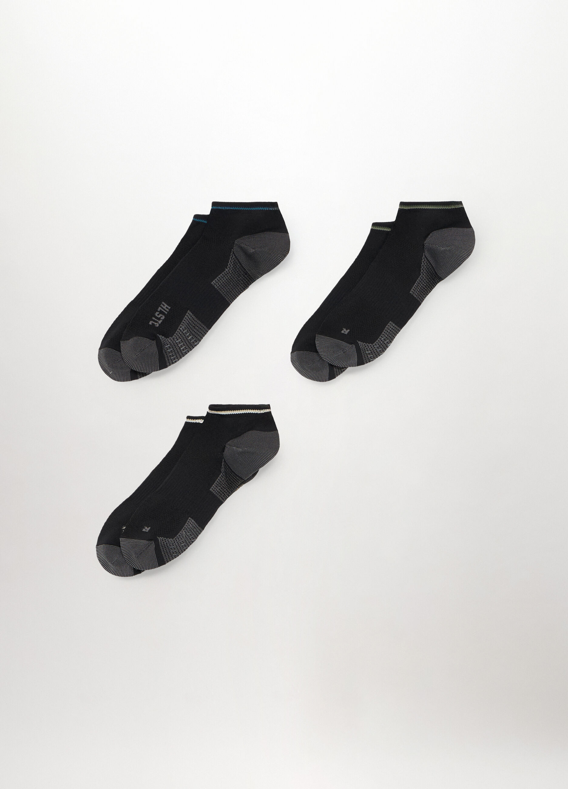 3 pack calzini sportivi in tessuto stretch uomo_0
