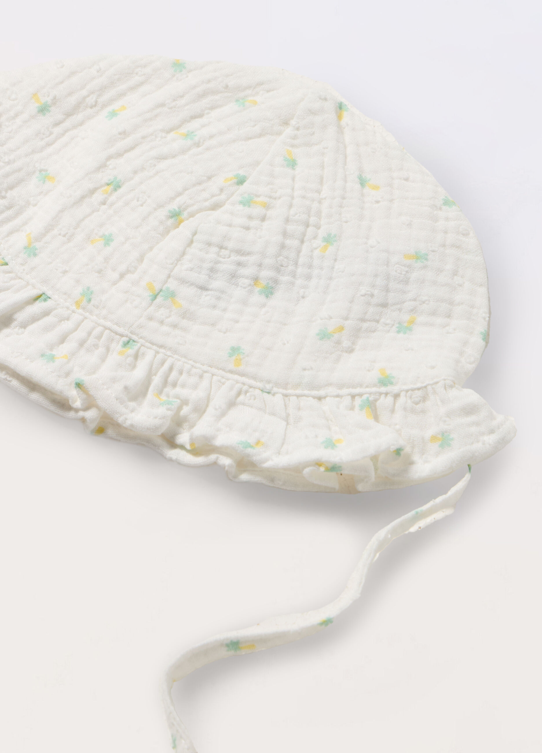 Cappello in puro cotone neonata_1