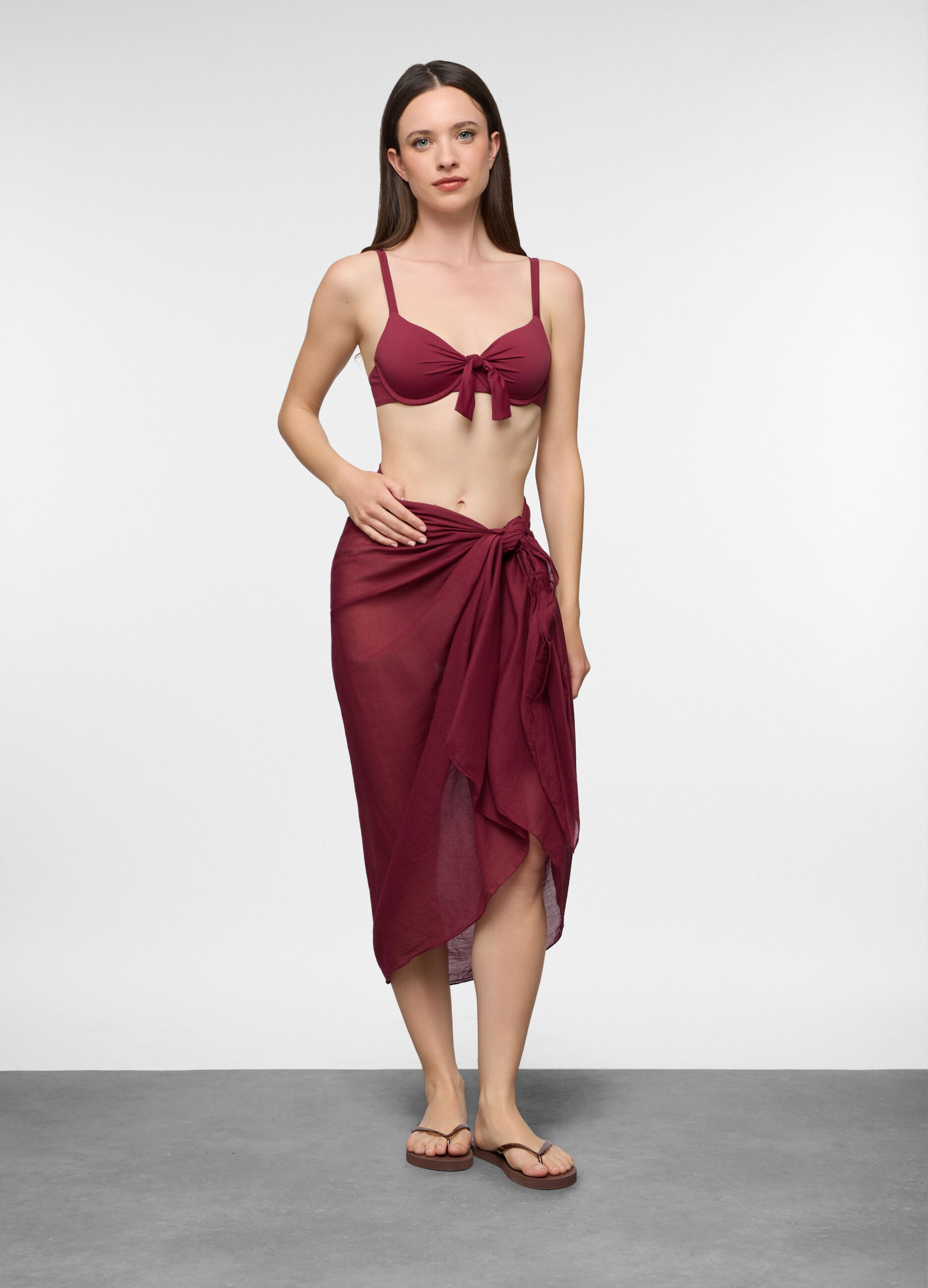 Costume bikini top a balconcino donna_0
