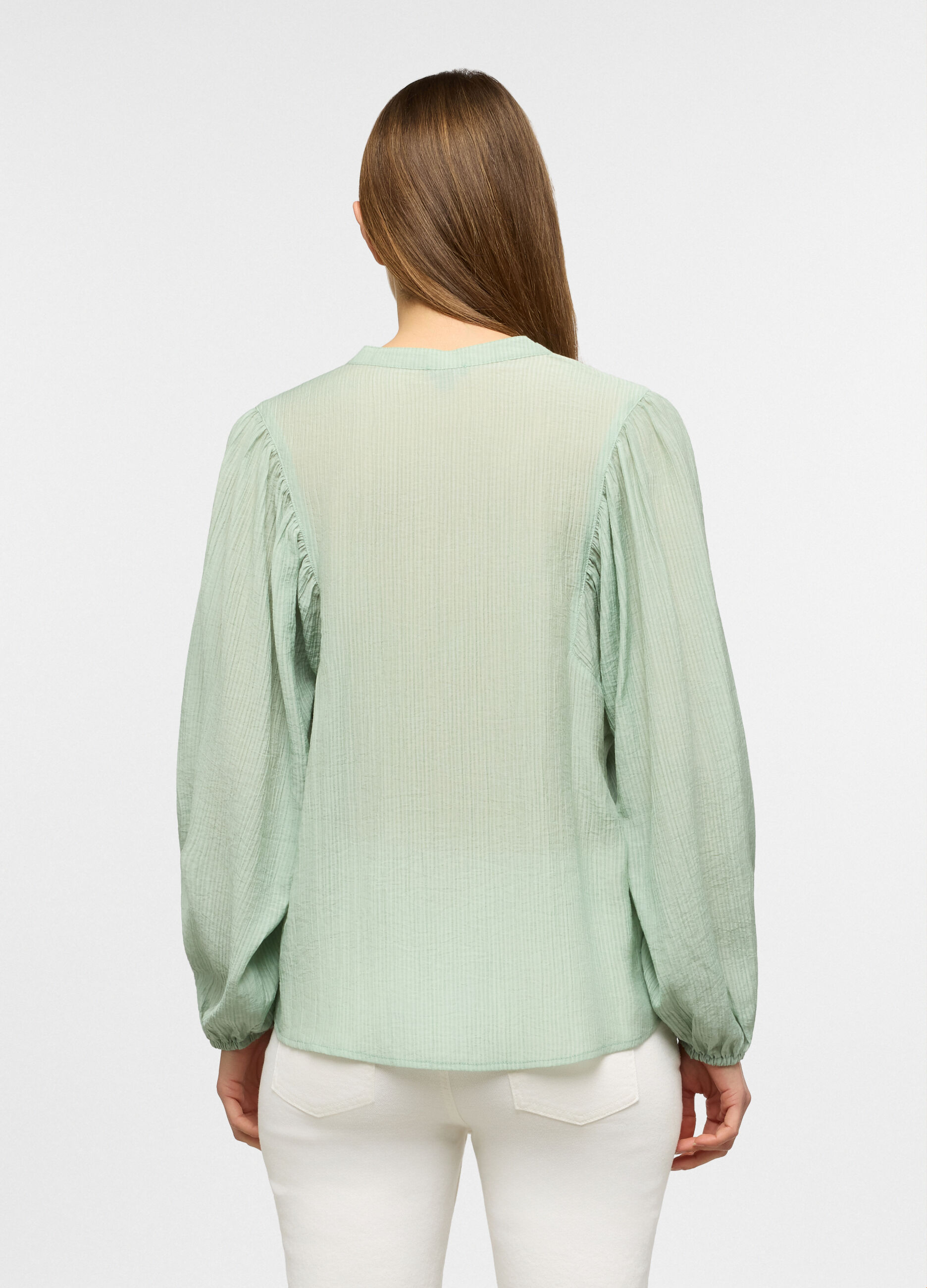 Camicia fit over coreana donna_1