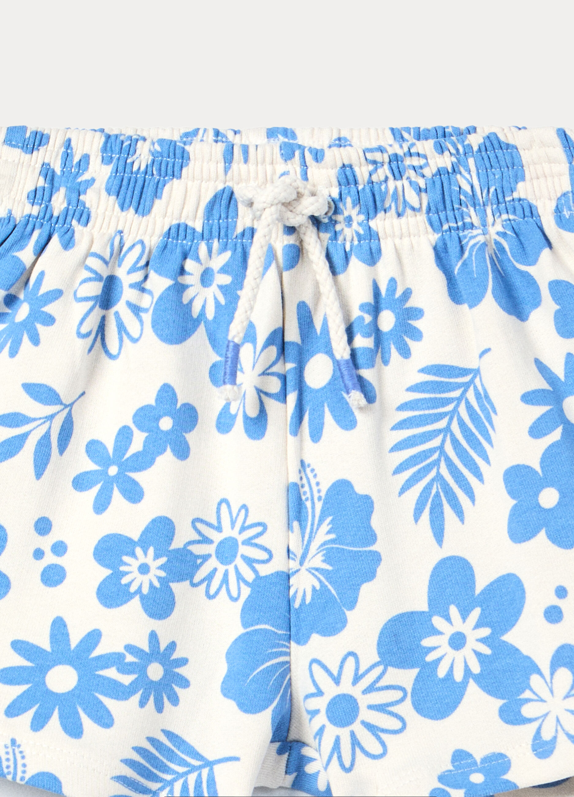 Shorts in french terry di puro cotone bambina_2