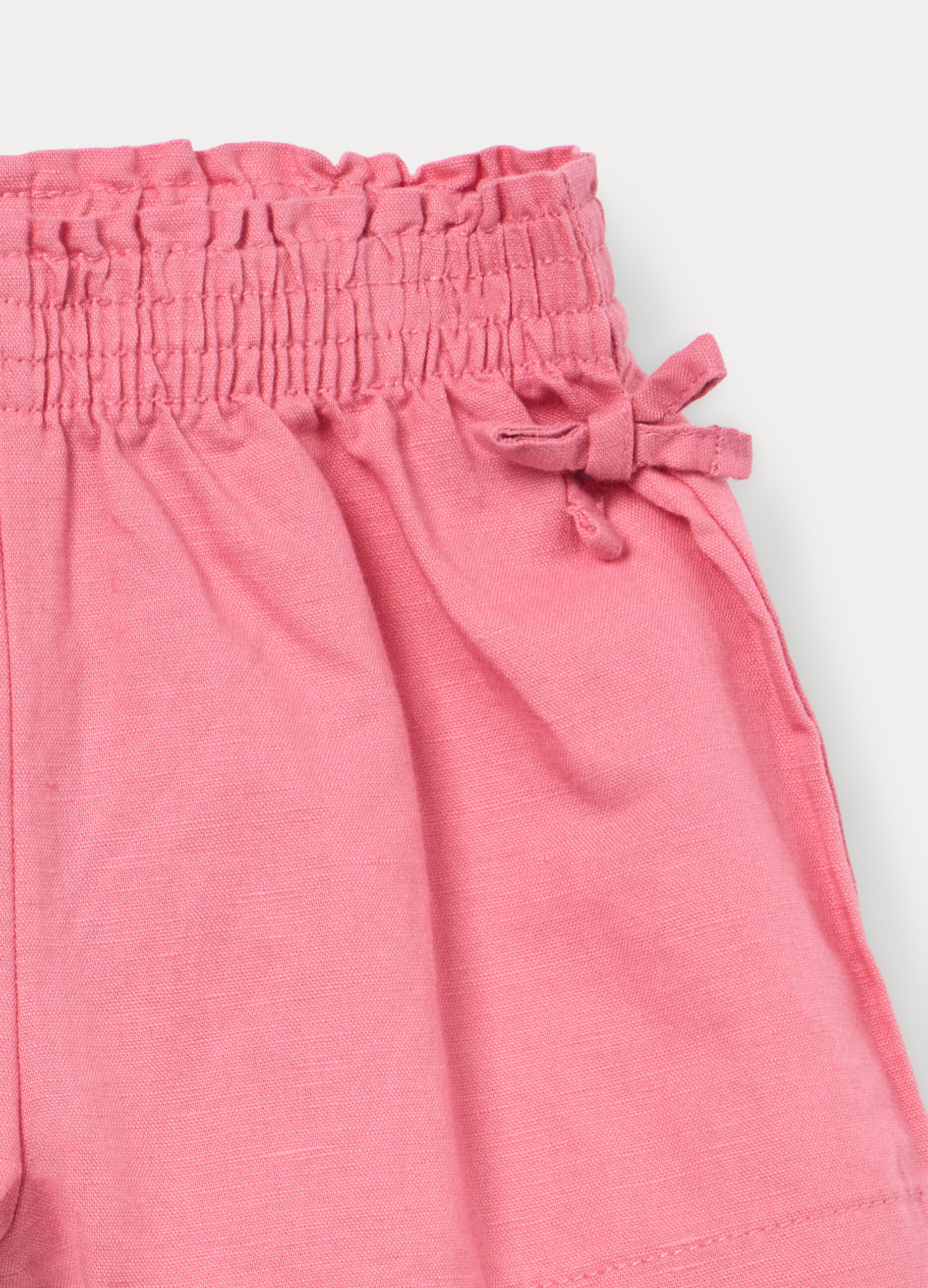 Shorts misto lino bambina _2
