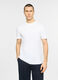 T-shirt girocollo in interlock di cotone uomo_0