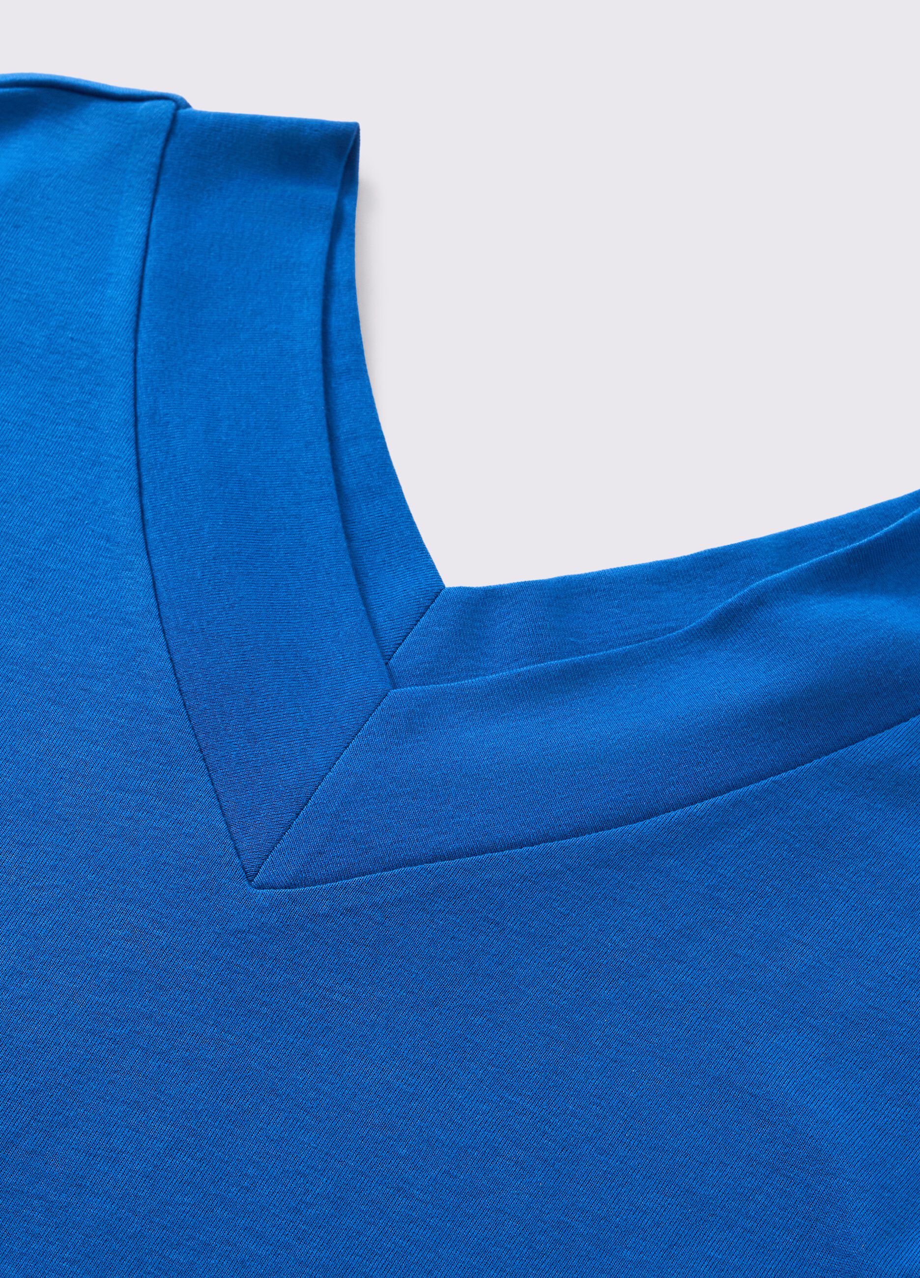 T-shirt in puro cotone donna_1