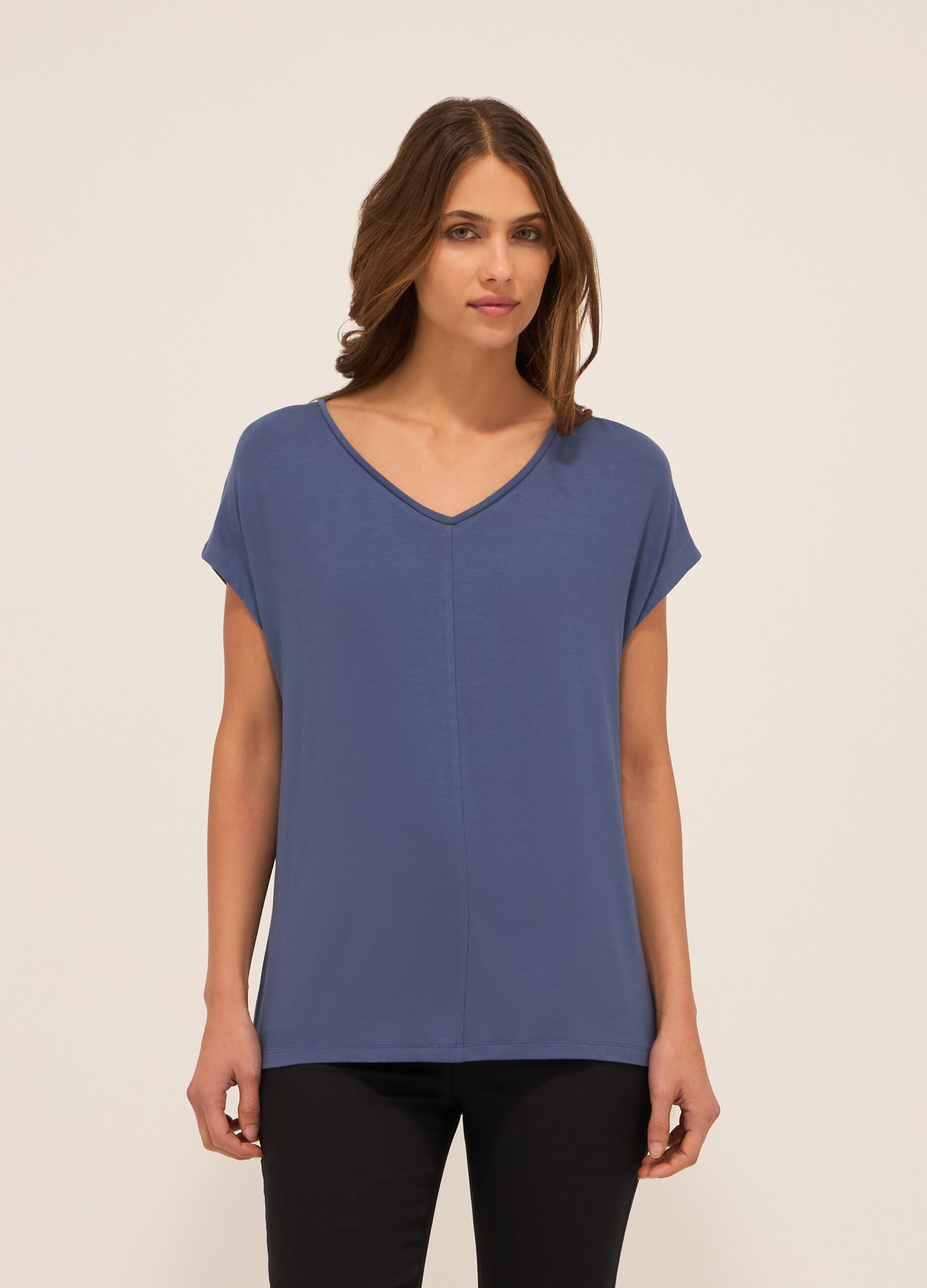 Top pigiama in modal stretch donna_0