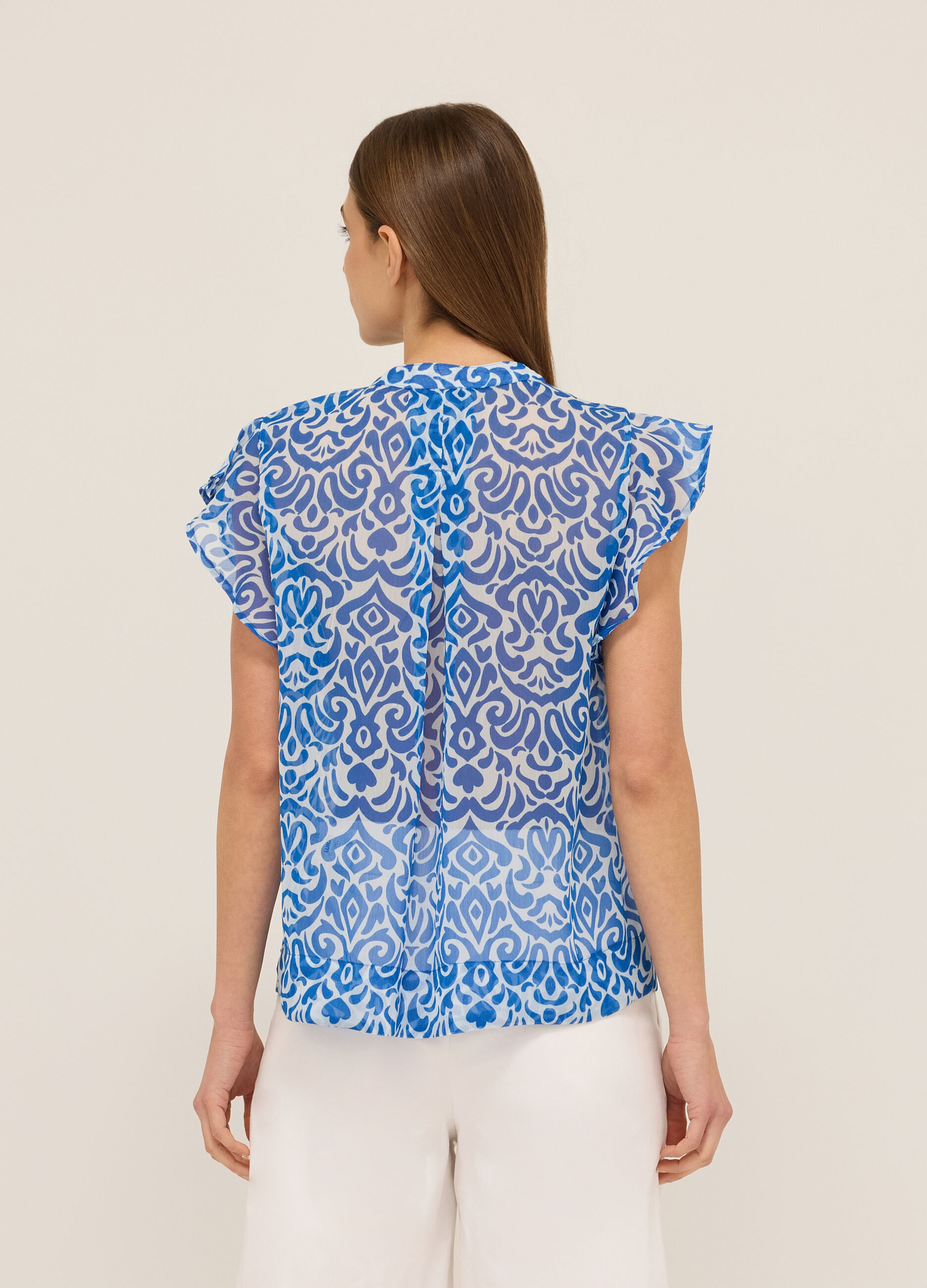 Camicia con stampa donna