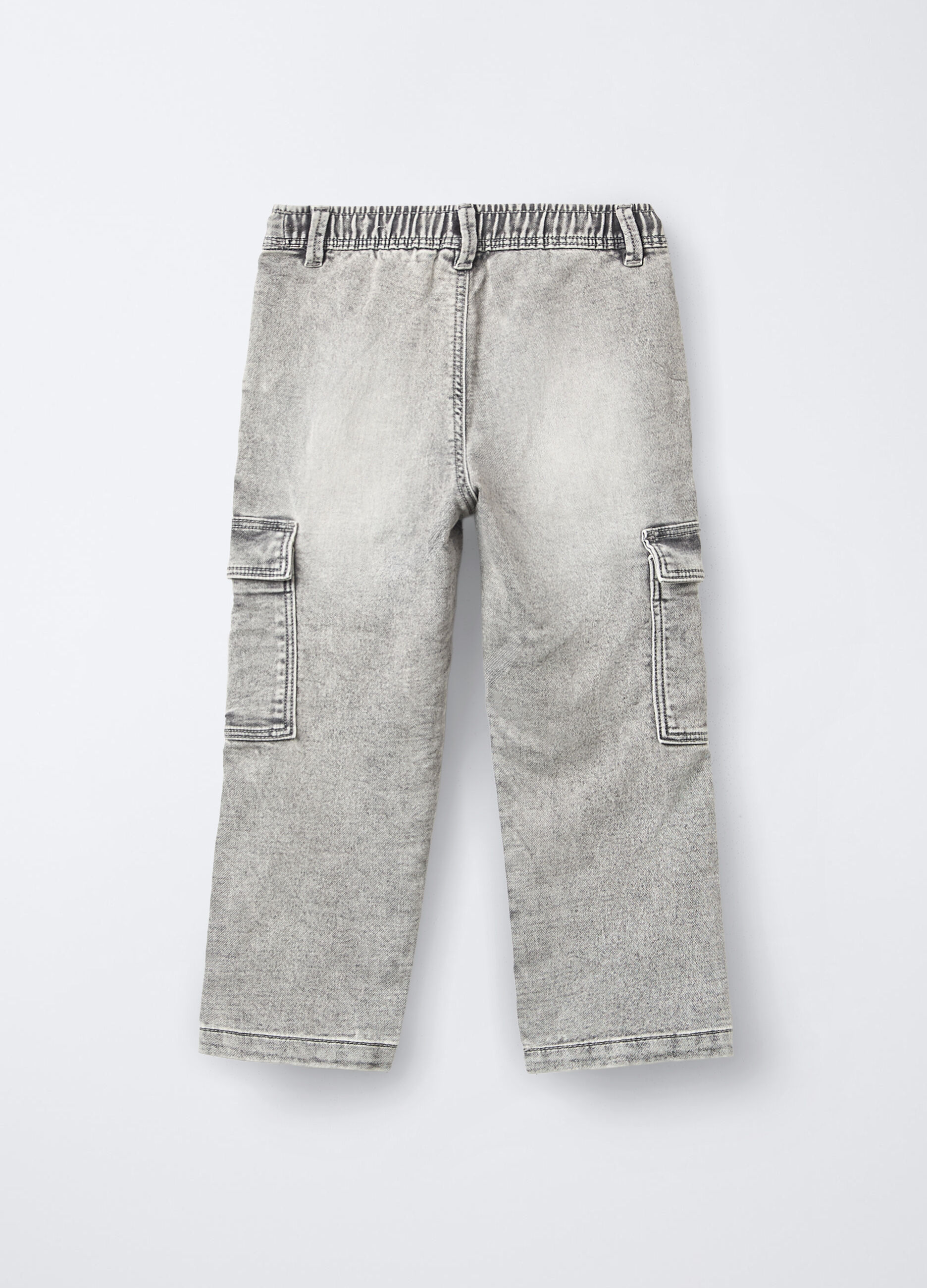 Pantaloni in denim misto cotone stretch Fit Comfort bambino _1
