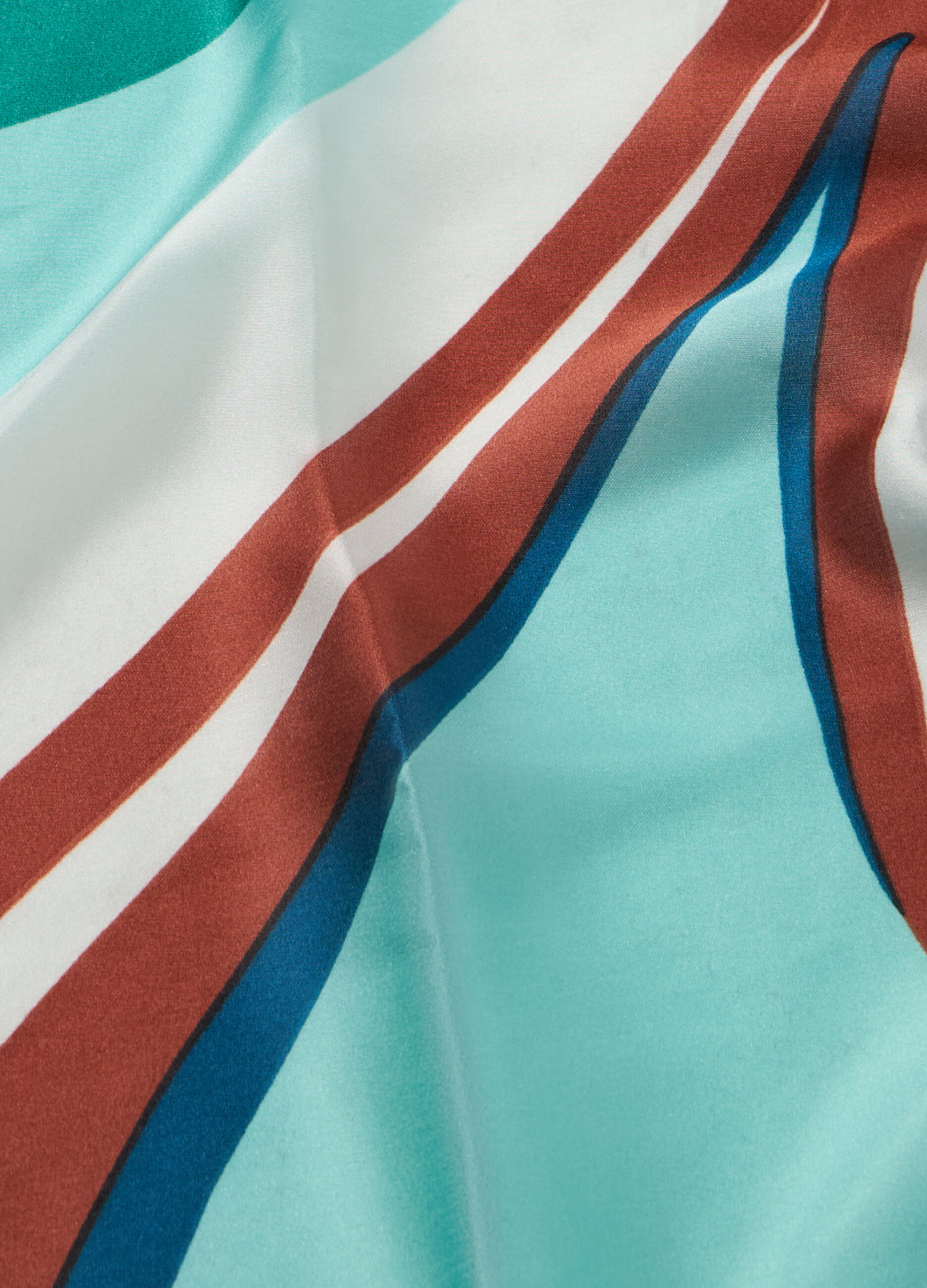 Foulard con stampa donna_1