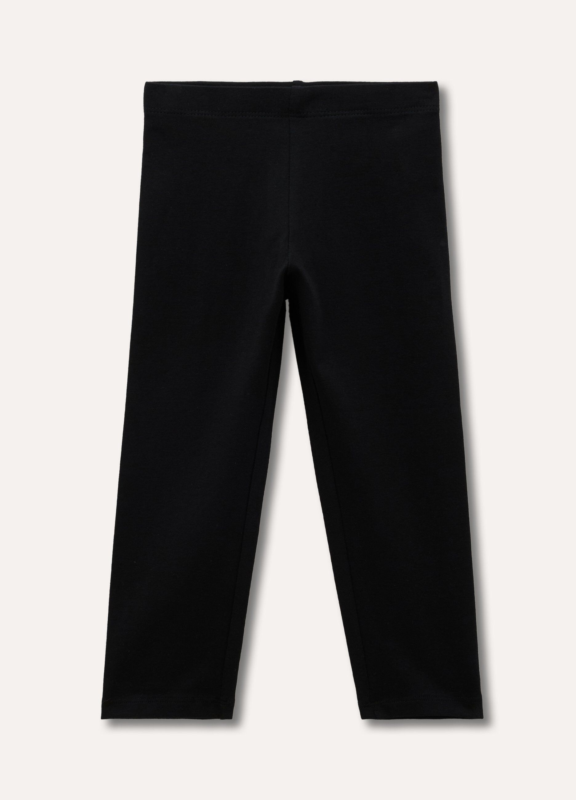 Leggings in cotone stretch bambina_0
