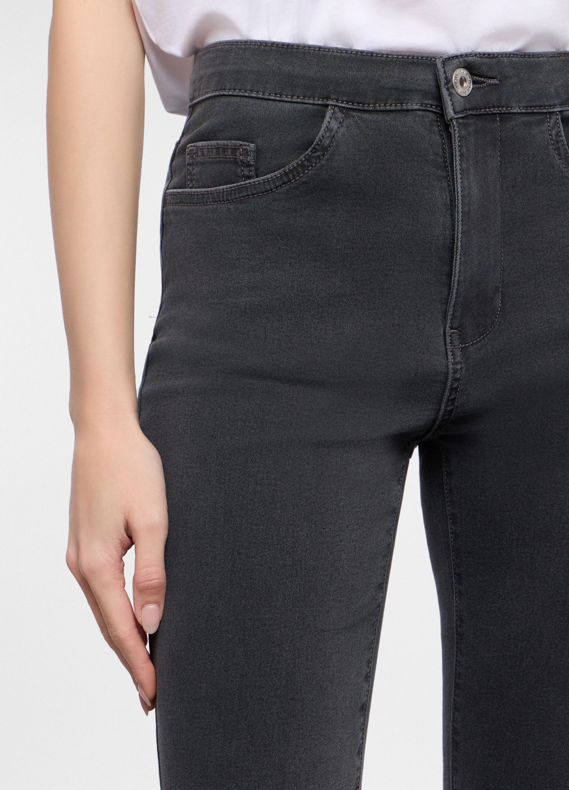 5 Tasche fit Flare in cotone stretch donna_3