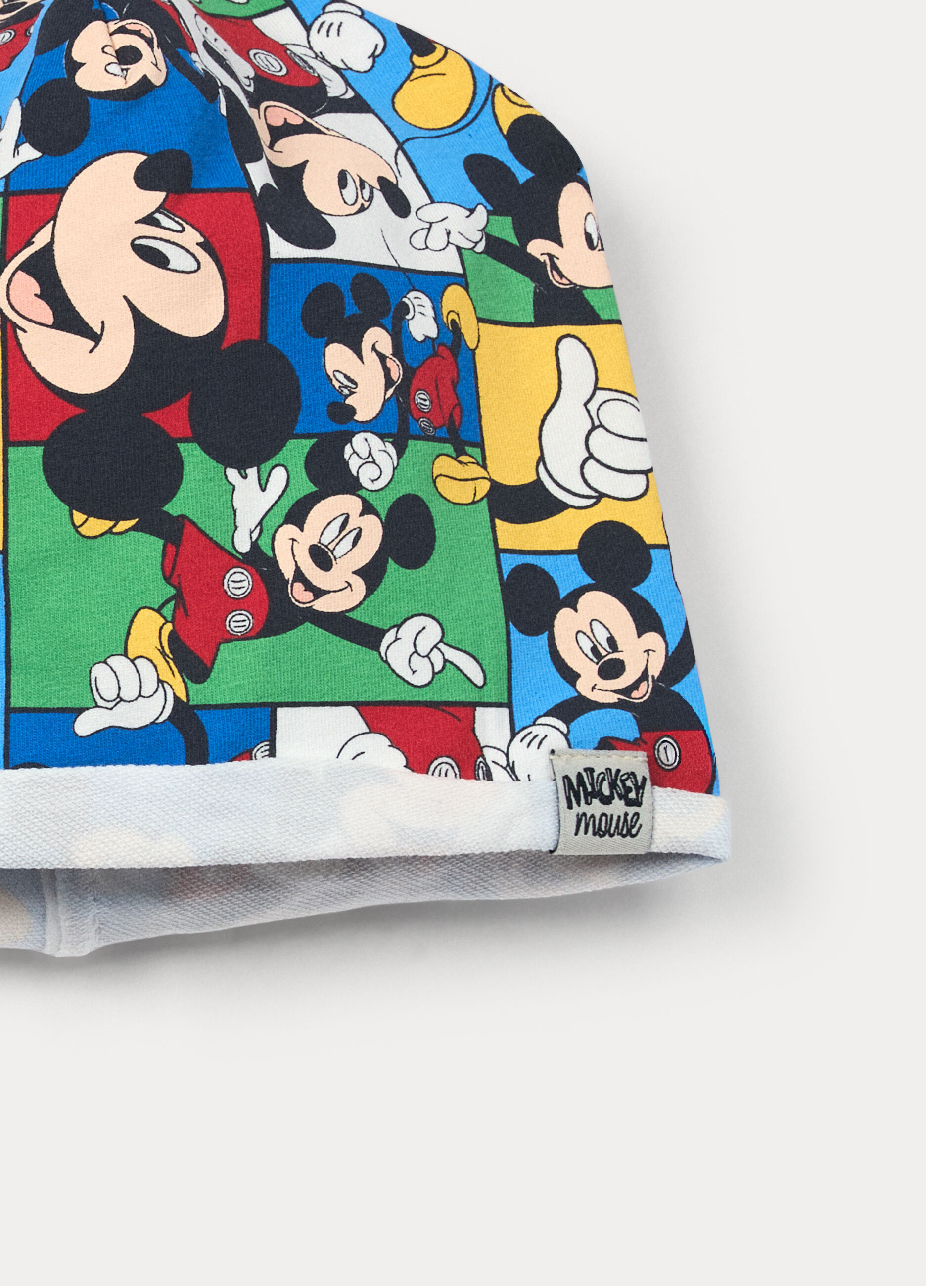 Berretto Disney in french terry di cotone stretch neonato_2