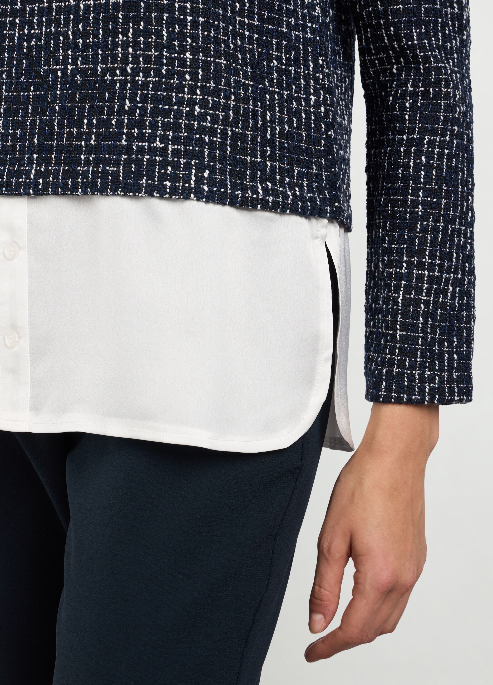 T-shirt con inserto donna_2