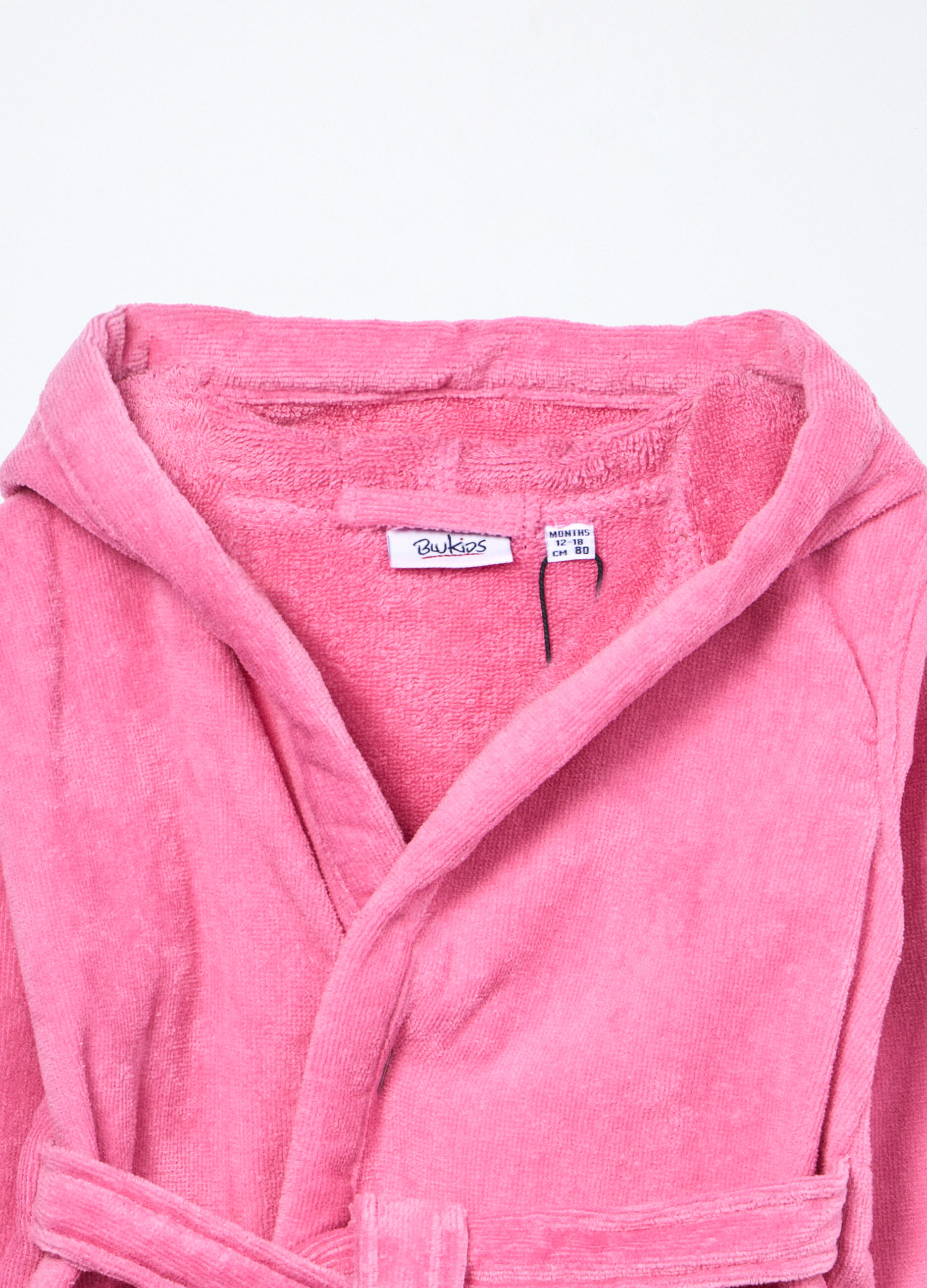 Accappatoio in spugna di puro cotone neonata_2