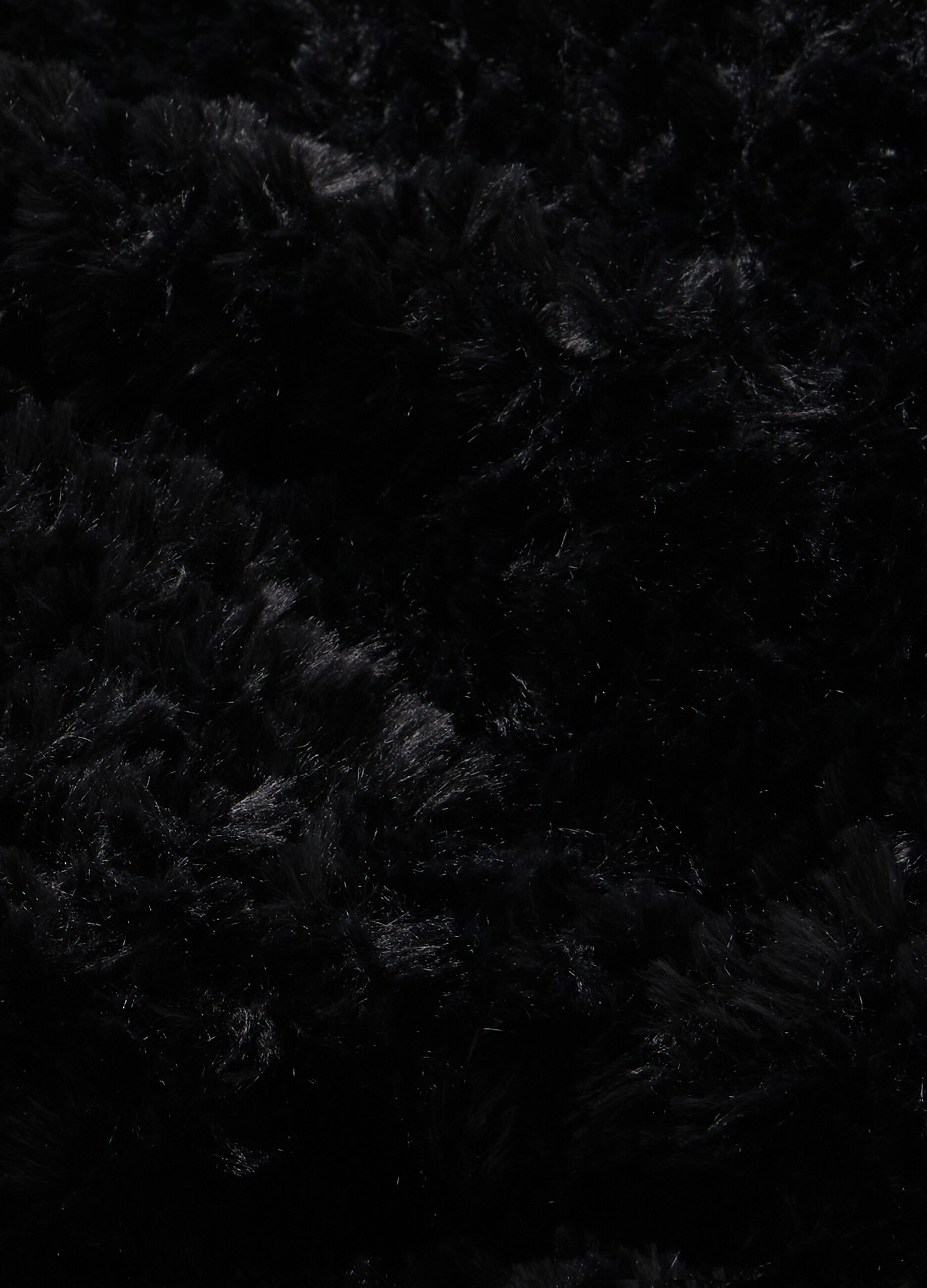 Sciarpa in fake fur donna_1