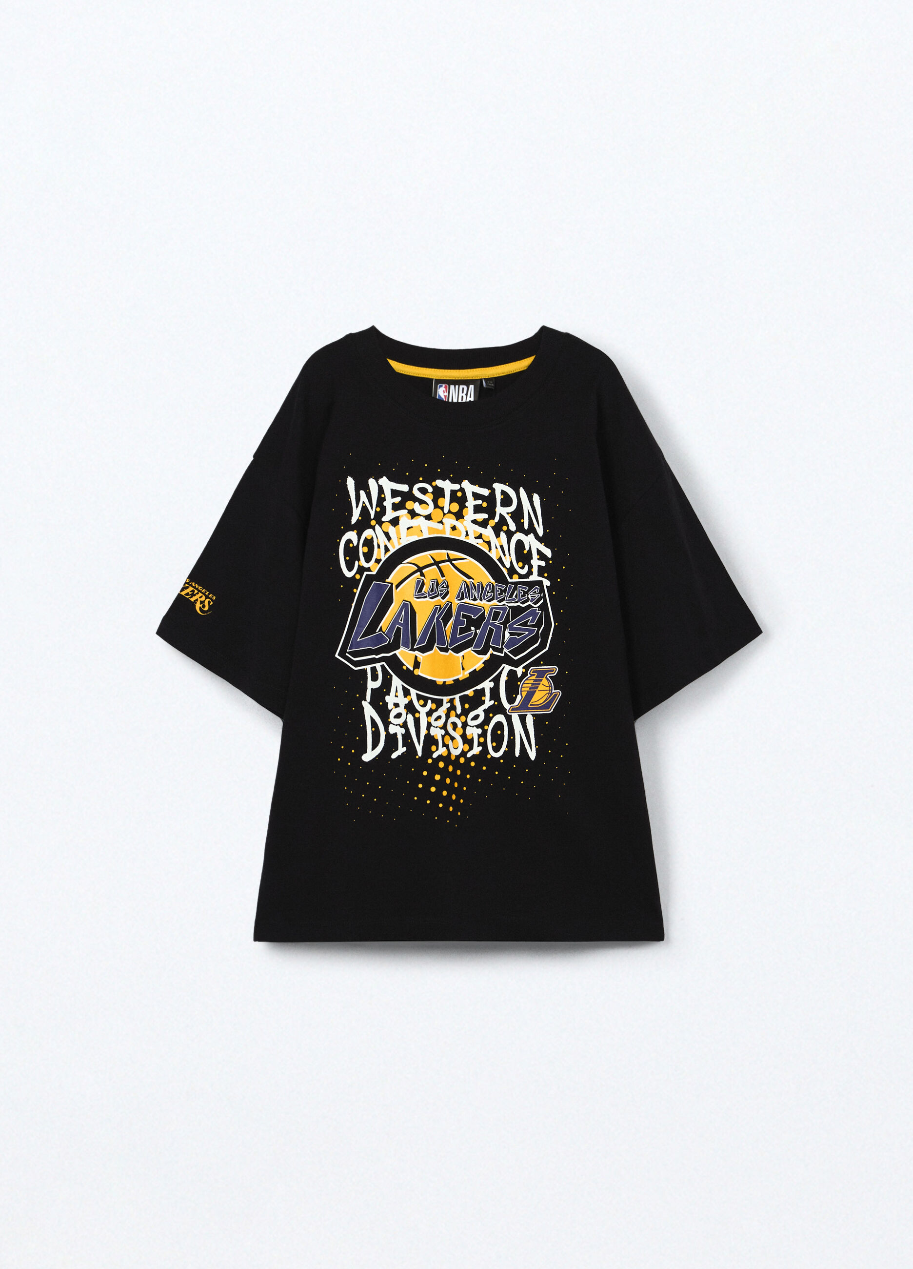 T-shirt NBA in jersey di puro cotone ragazzo_0