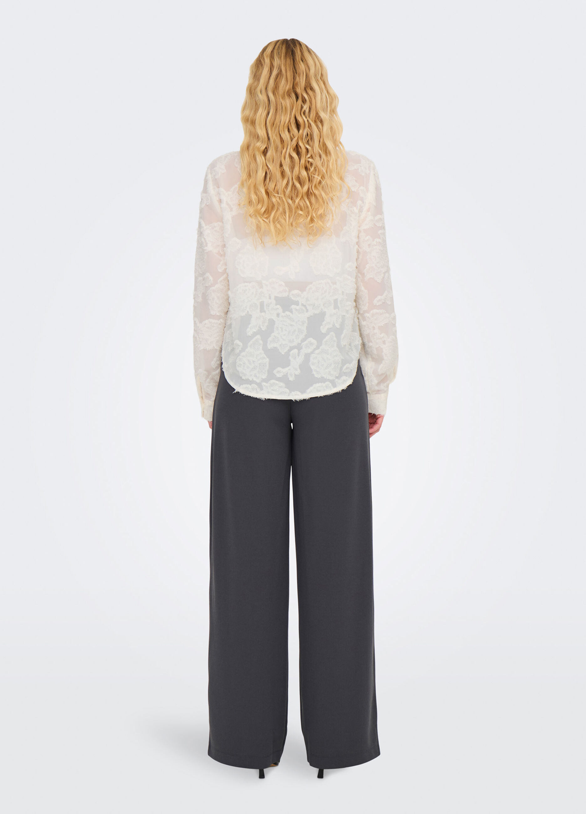 Camicia con lavorazione donna_1