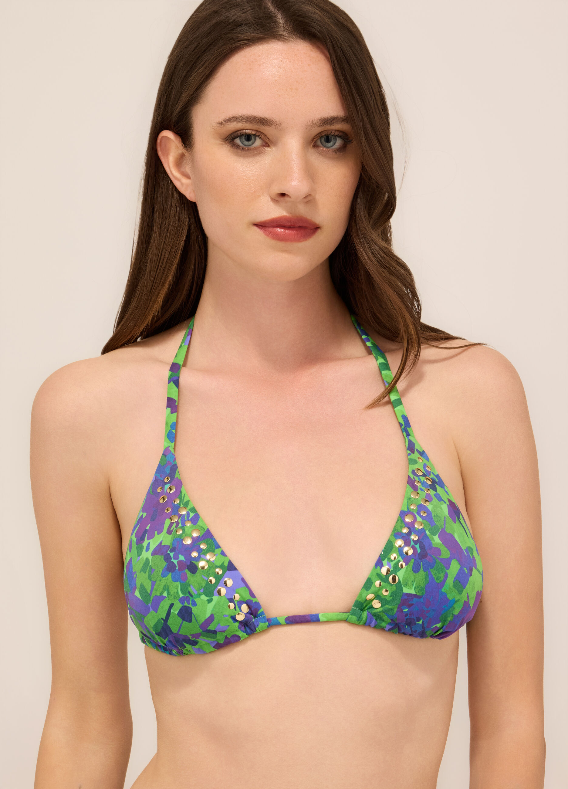 Costume a triangolo in microfibra donna