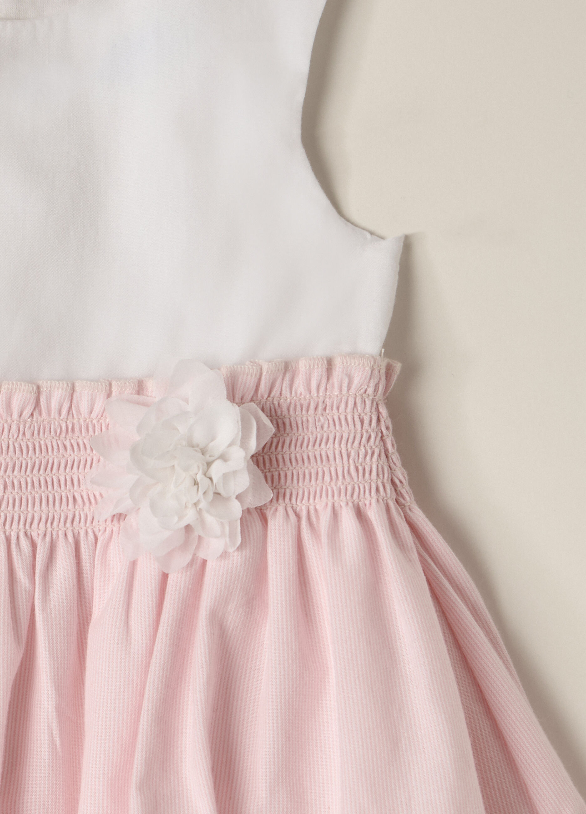 Abito in popeline di puro cotone IANA neonata_1