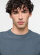 T-shirt girocollo a costine uomo_2