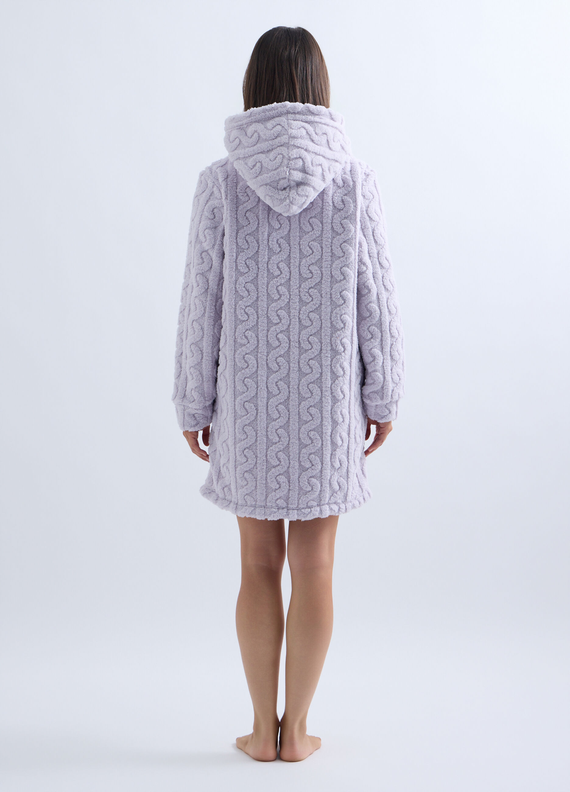 Vestaglia in sherpa donna_1