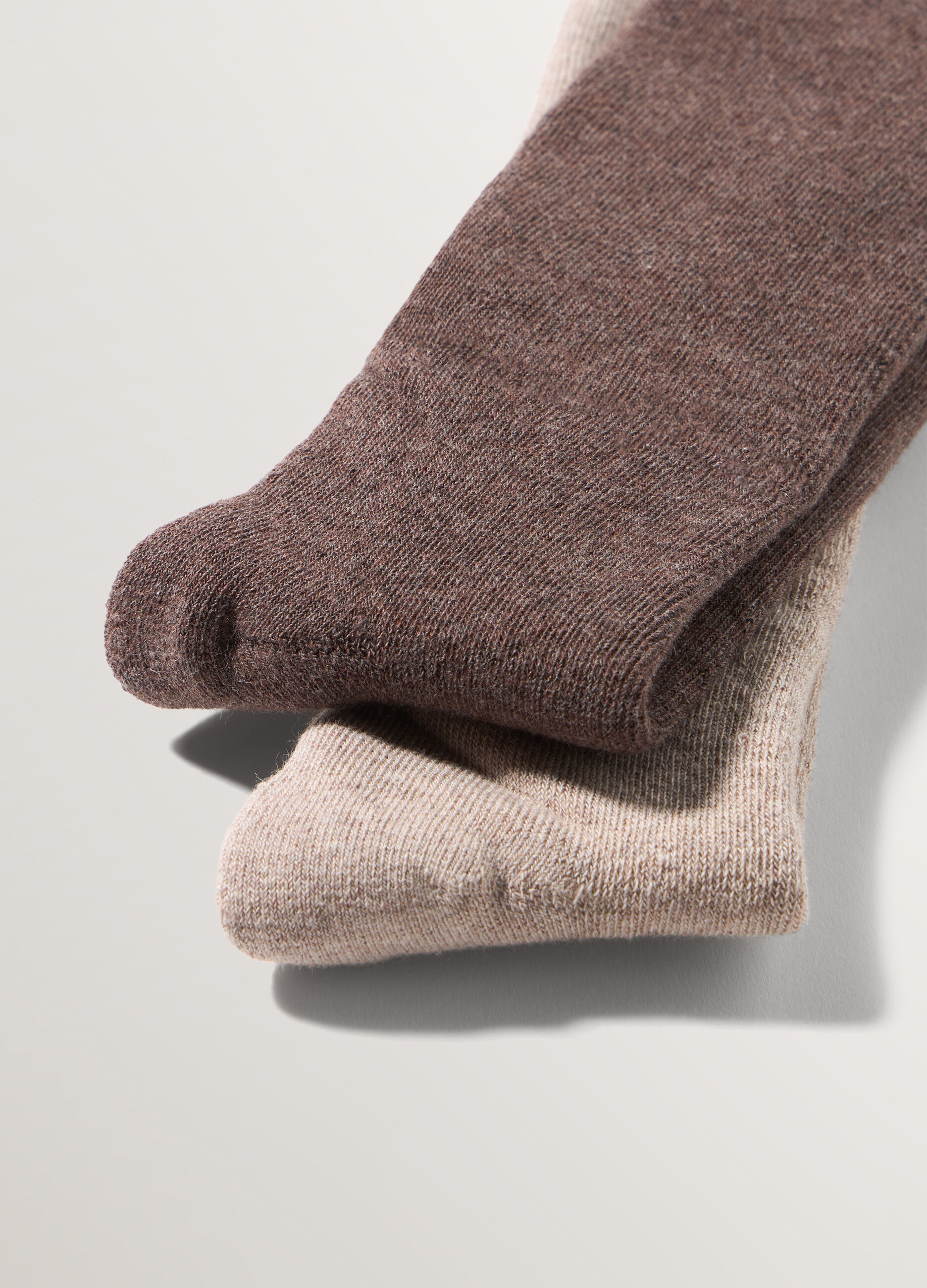 Pack 2 calze lunghe misto cotone stretch donna_1