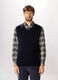 Gilet in maglia rasata uomo_0