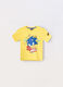 T-shirt Sonic in jersey di puro cotone bambino_0