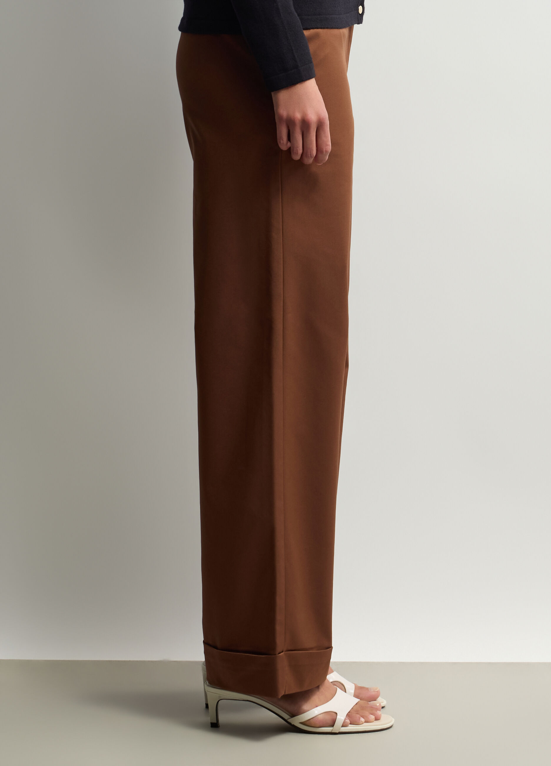 Pantaloni Fit Straight stretch donna_1