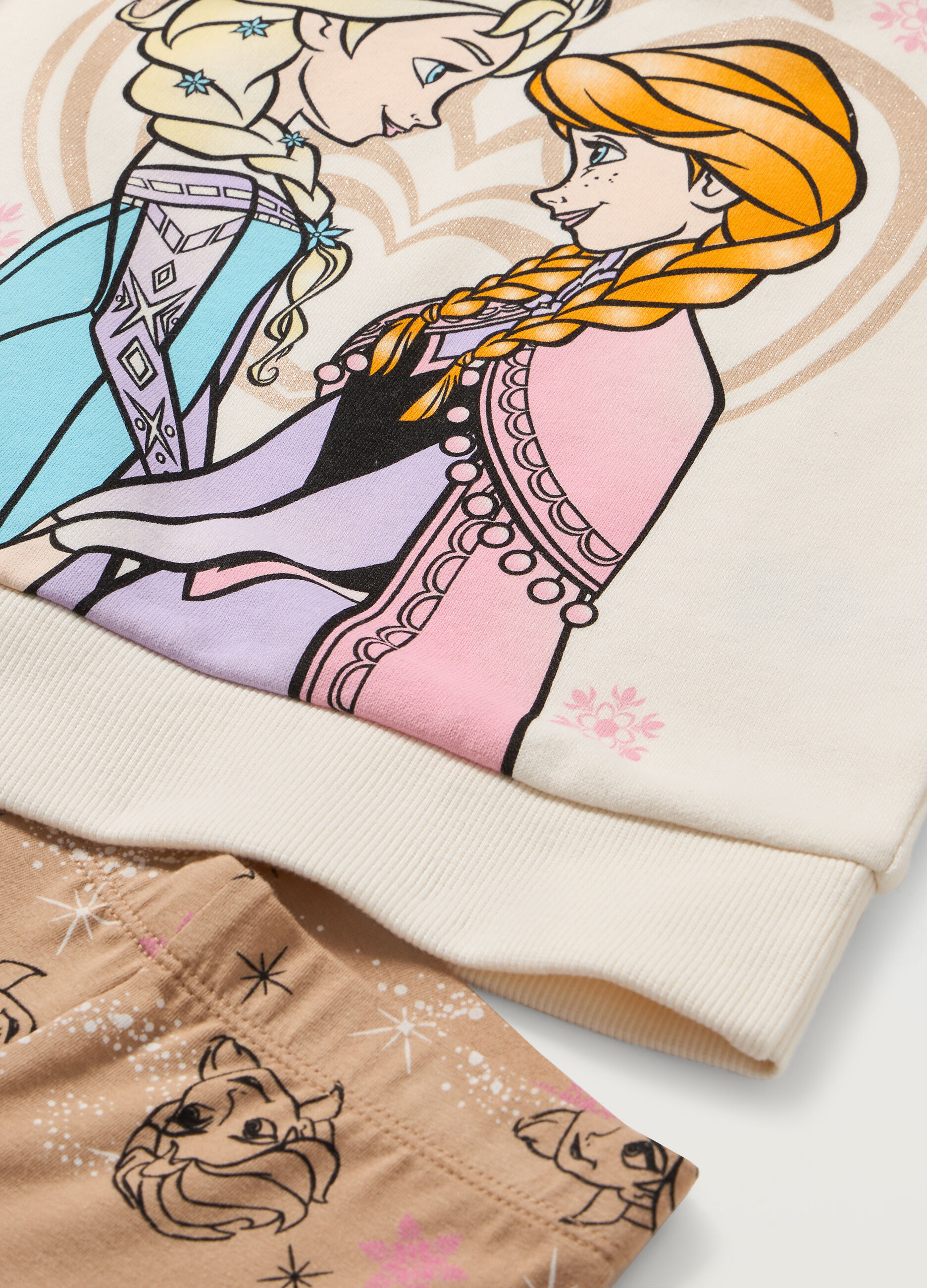 Jogging set Frozen in puro cotone bambina_1