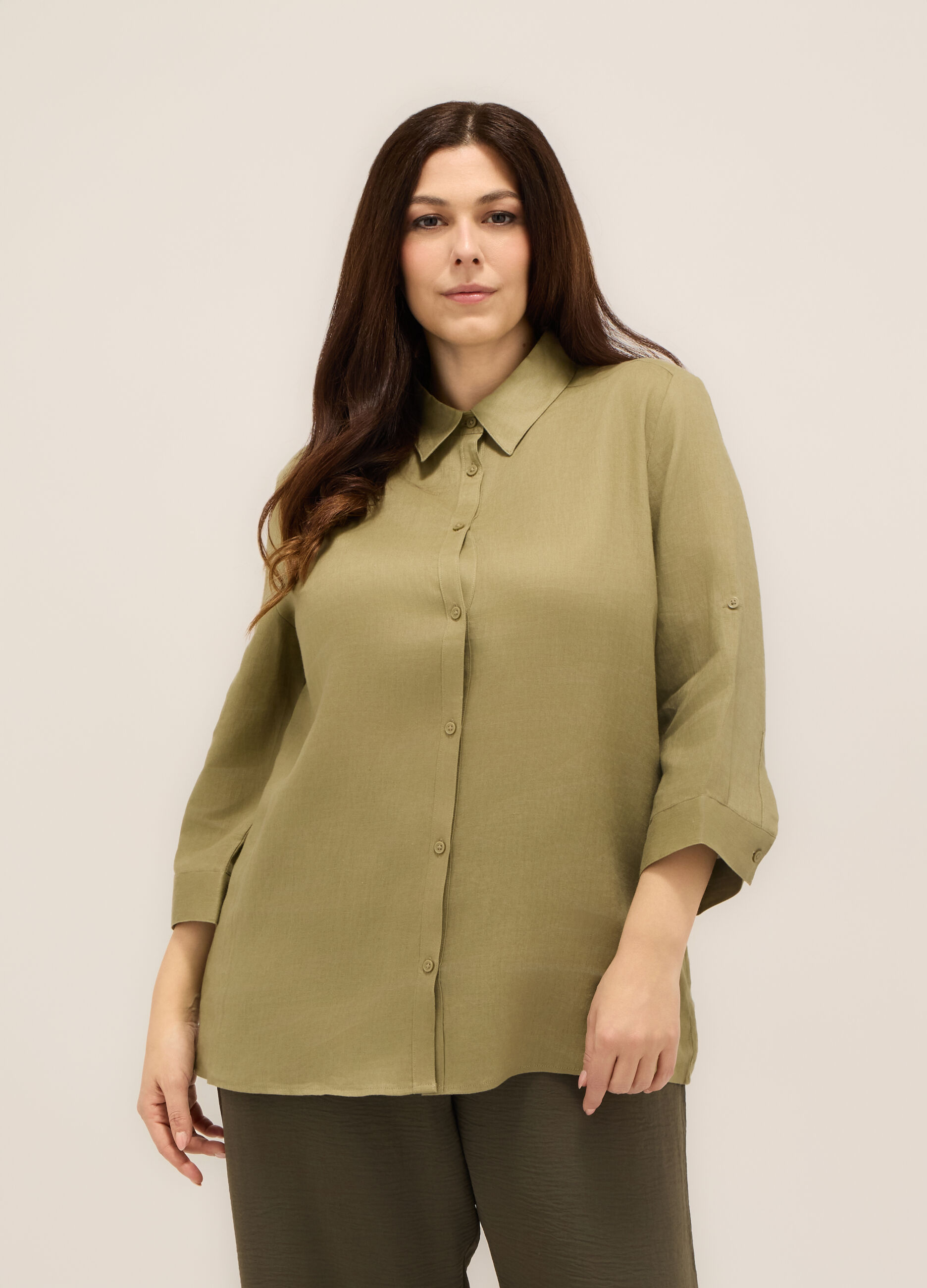 Camicia puro lino donna curvy_0