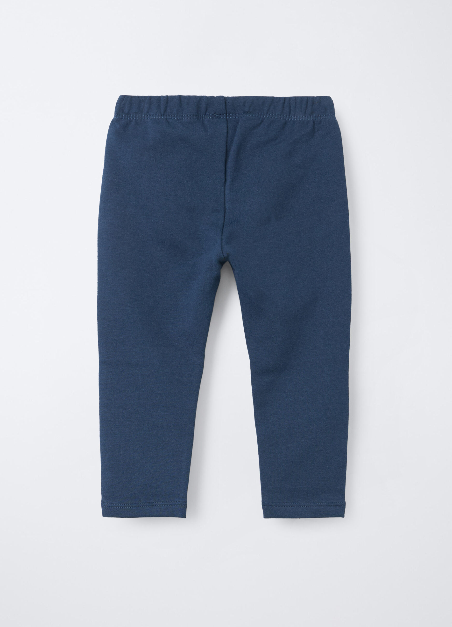 Leggings in felpa di cotone stretch Skinny Fit bimba_1