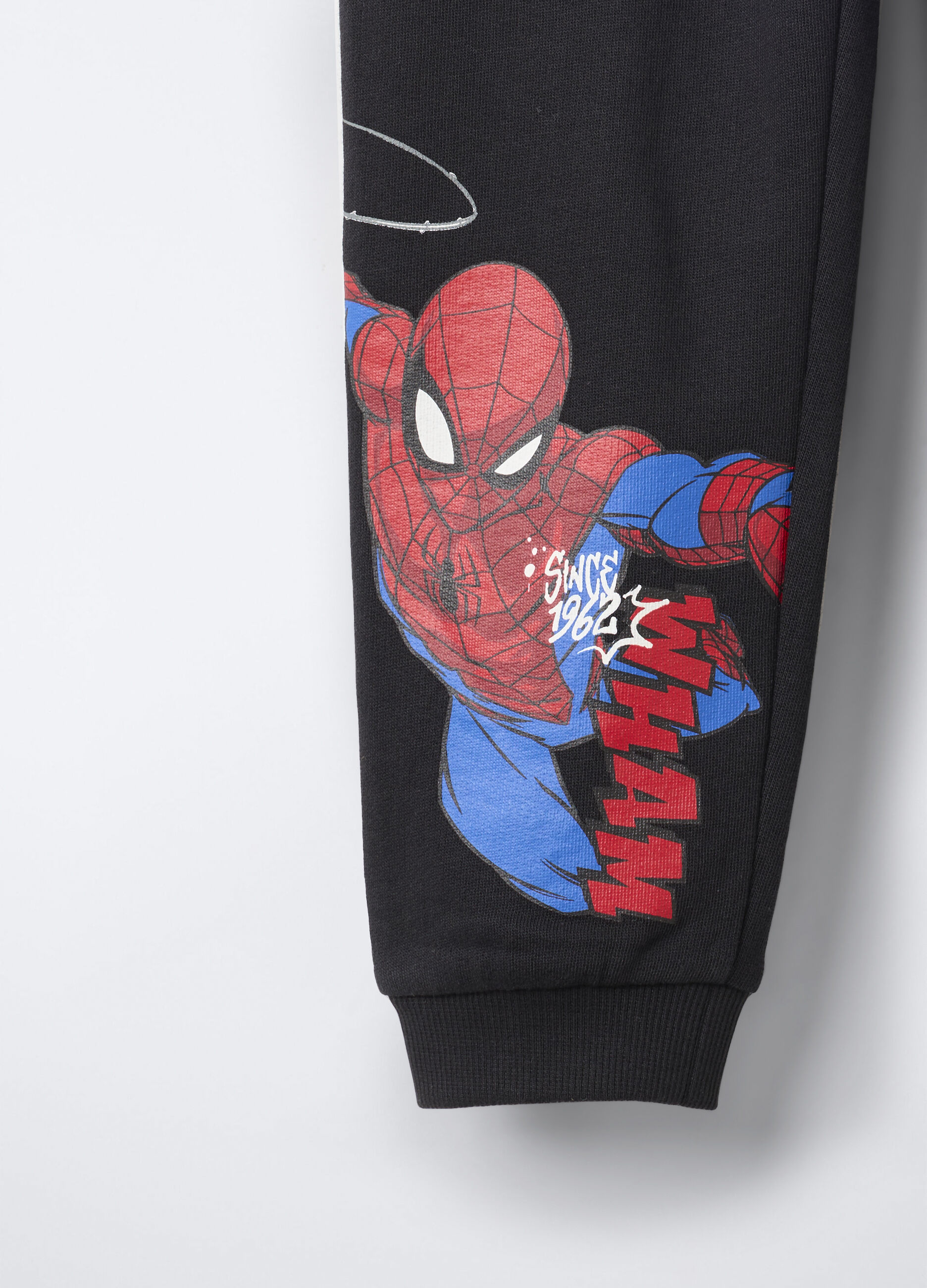 Jogger in puro cotone garzato Fit Stright bambino_2