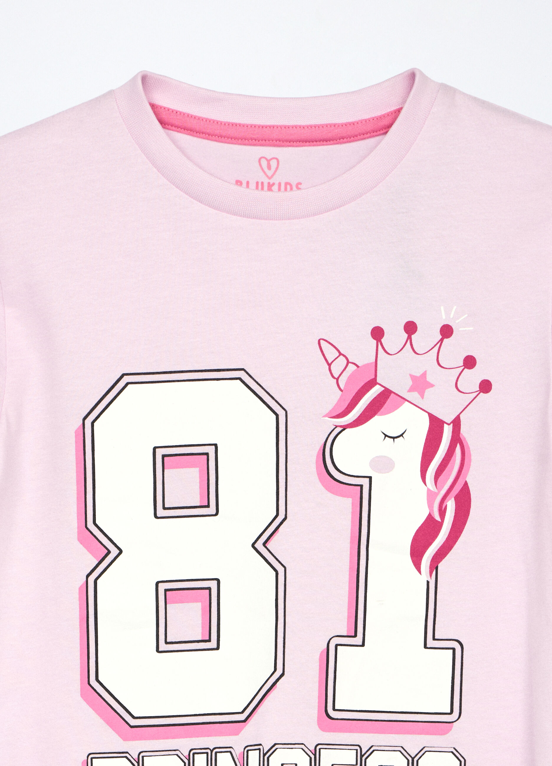 Set pigiama lungo in jersey di puro cotone bambina_2