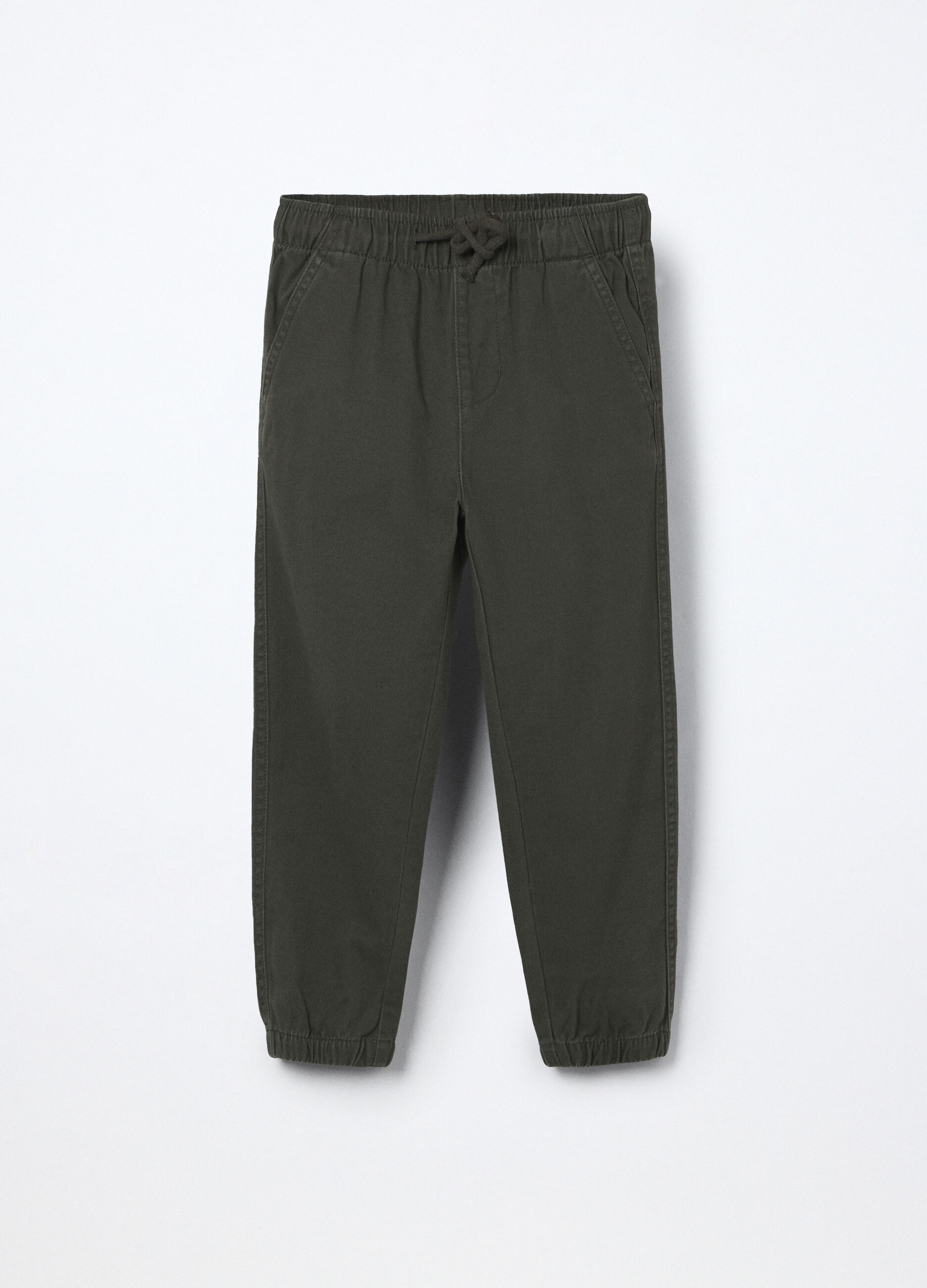 Jogger in puro cotone bambino_0