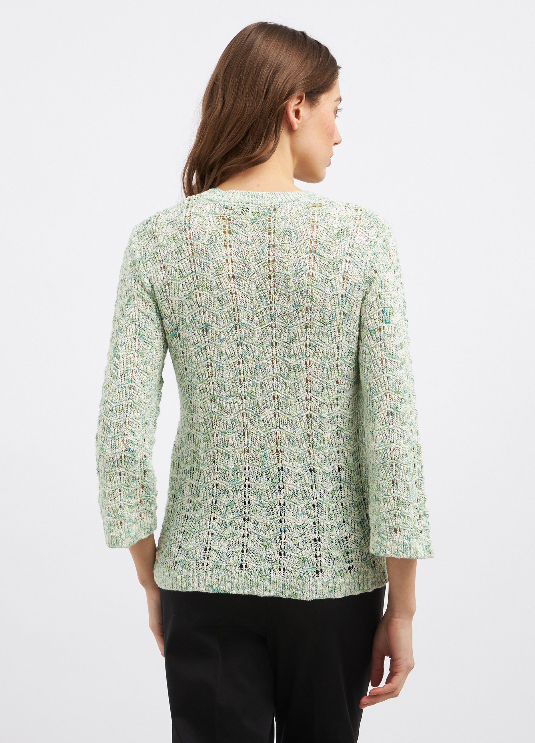 Pullover in misto cotone donna_1