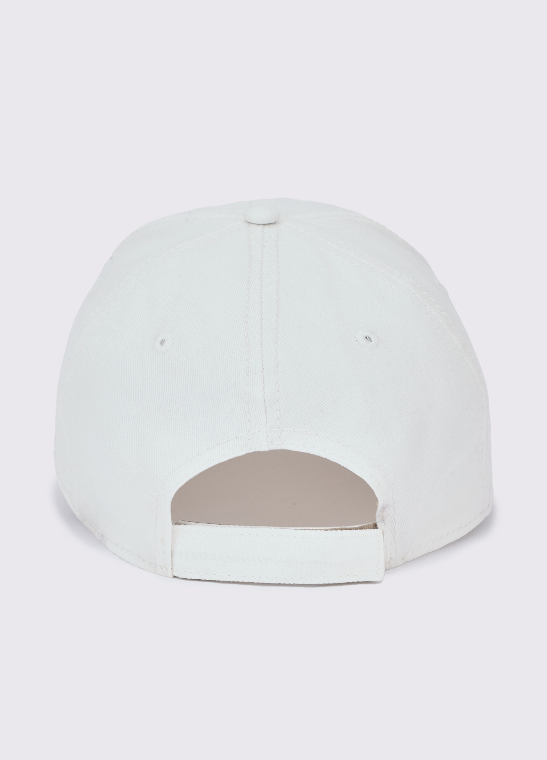 Cappello baseball in twill di cotone uomo_1