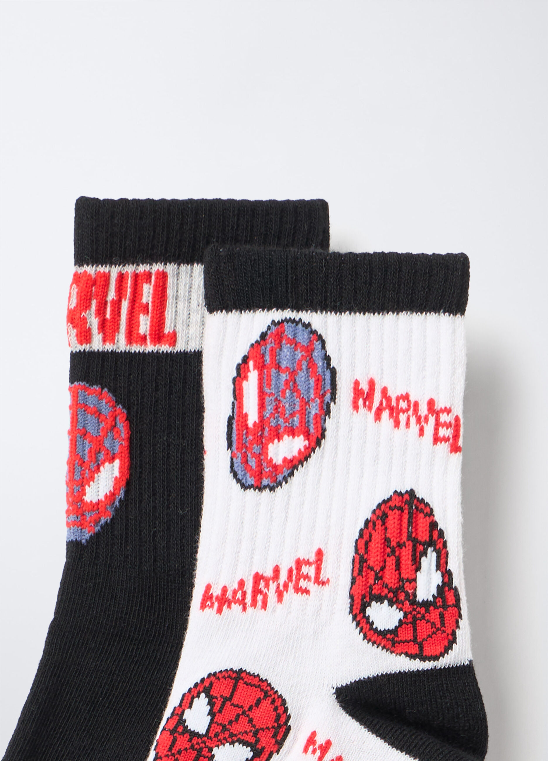Pack 2 calze da tennis Marvel in misto cotone bambino_2