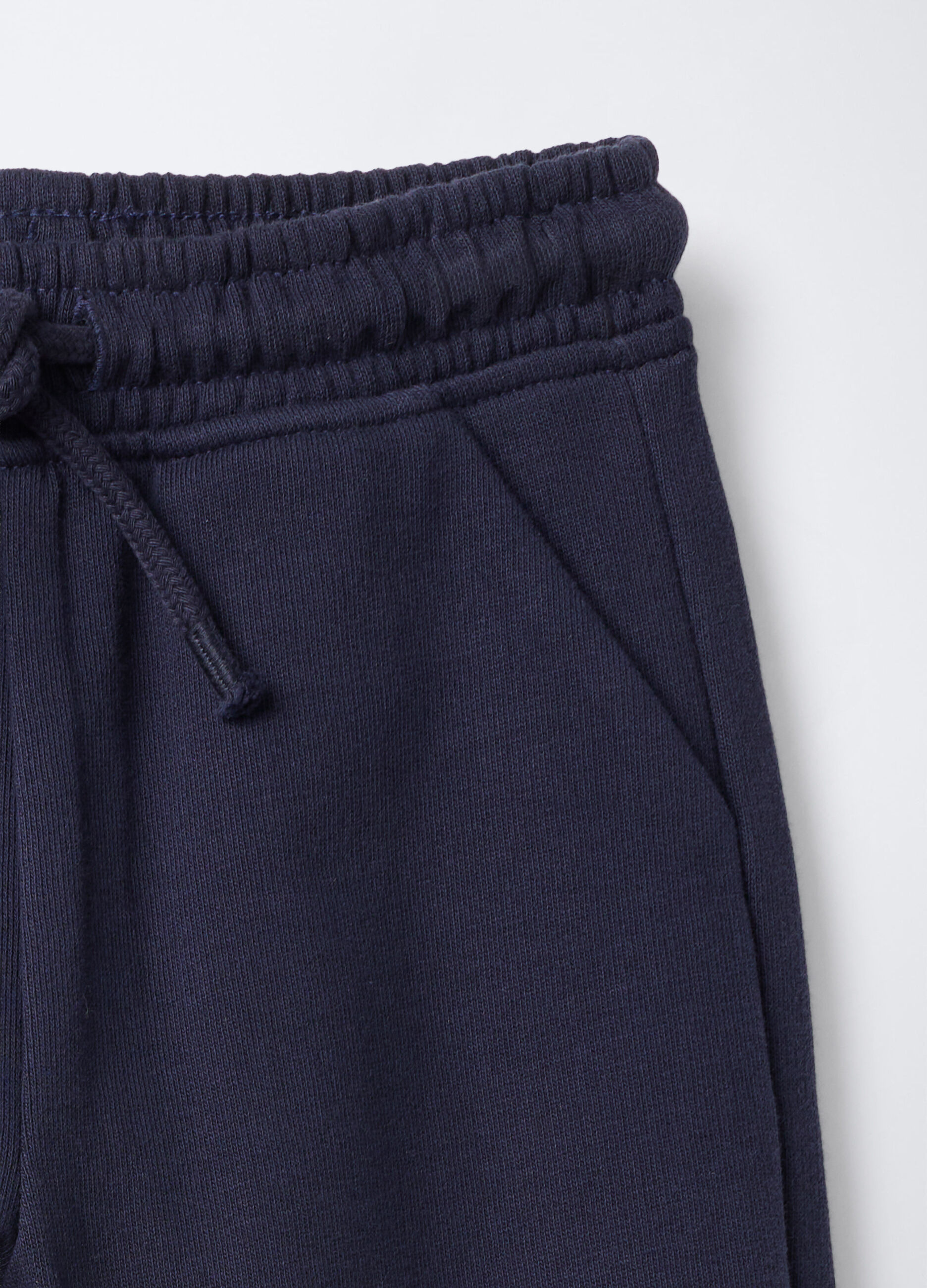 Jogger in puro cotone garzato Fit Regular bimbo_2