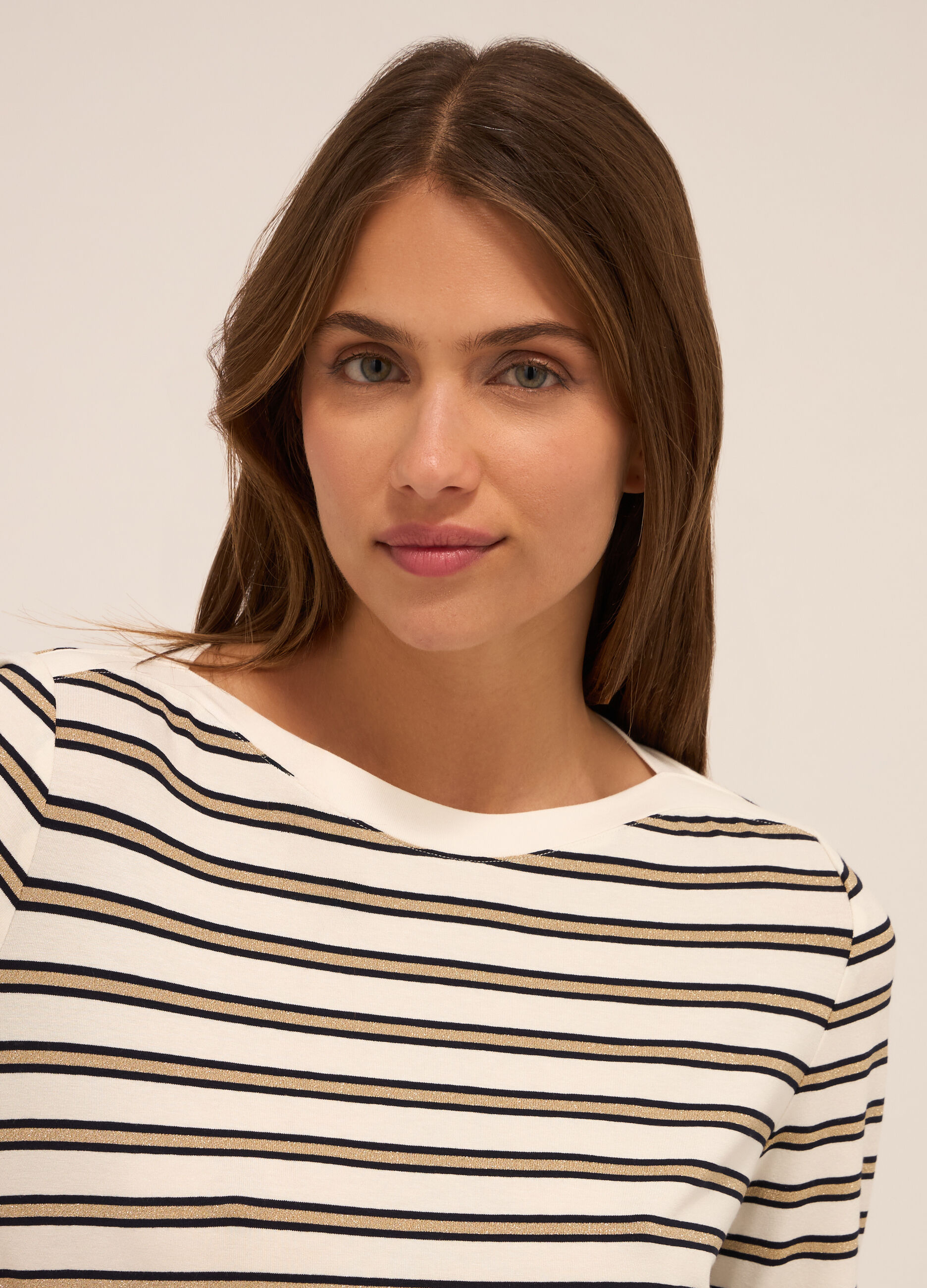T-shirt in jersey di misto viscosa donna_2
