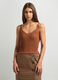 Canotta tricot in misto viscosa con filo lurex donna_0