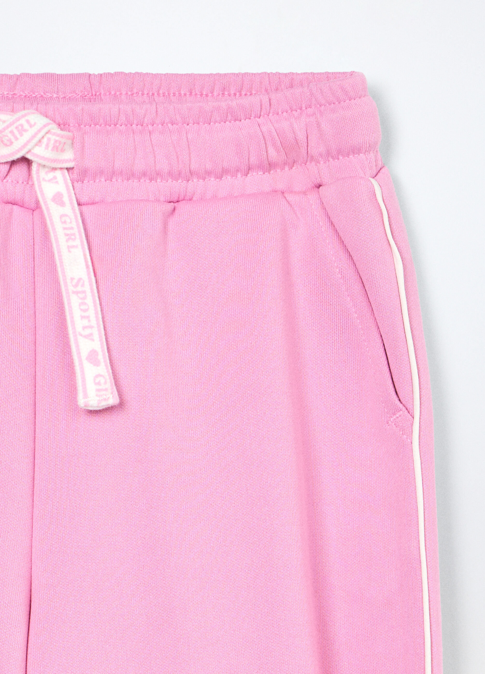 Jogger con vita elasticizzata bambina_2
