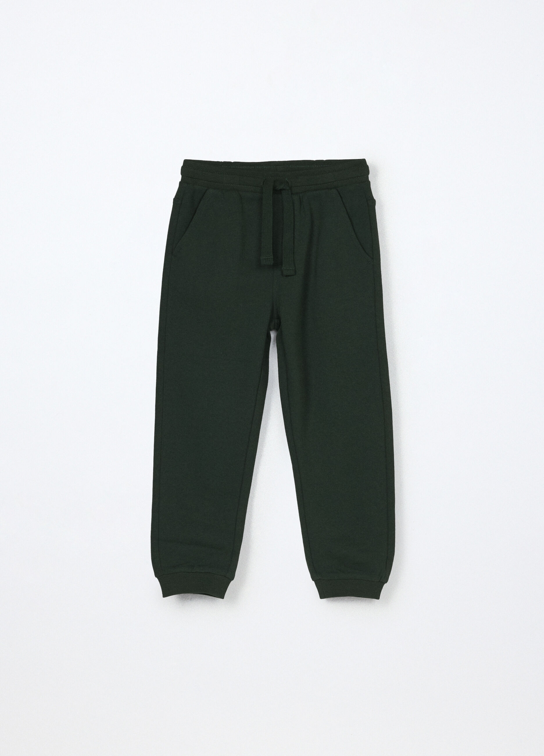 Jogger misto cotone fleece bambino_0
