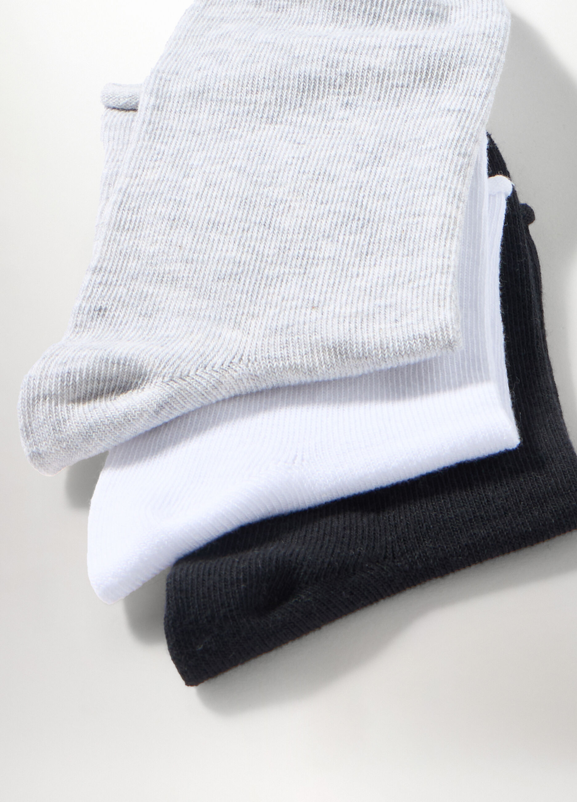 Pack 3 calze corte misto cotone donna_1