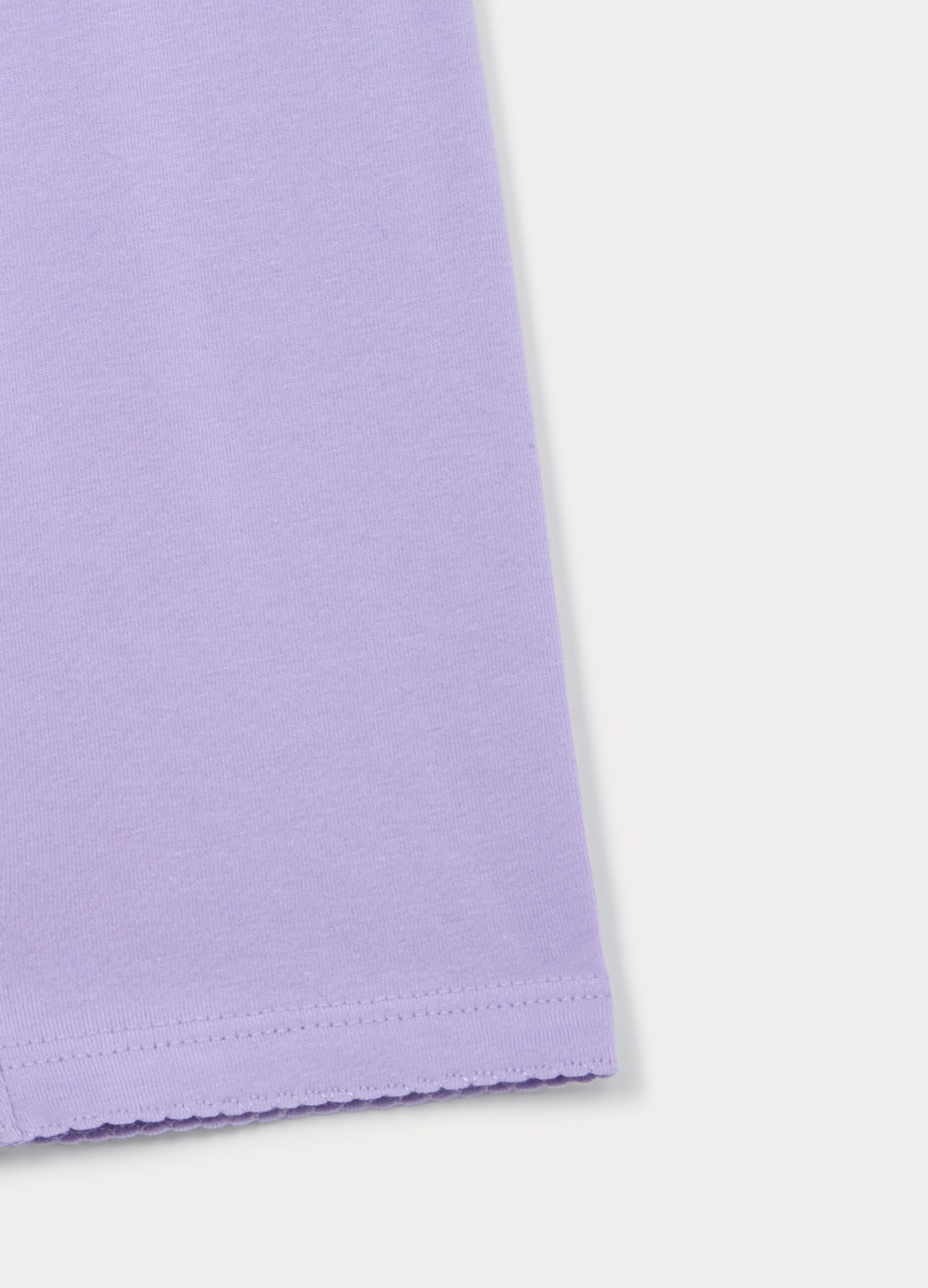 Pack 2 leggings Capri slim fit in jersey di cotone stretch bambina_3