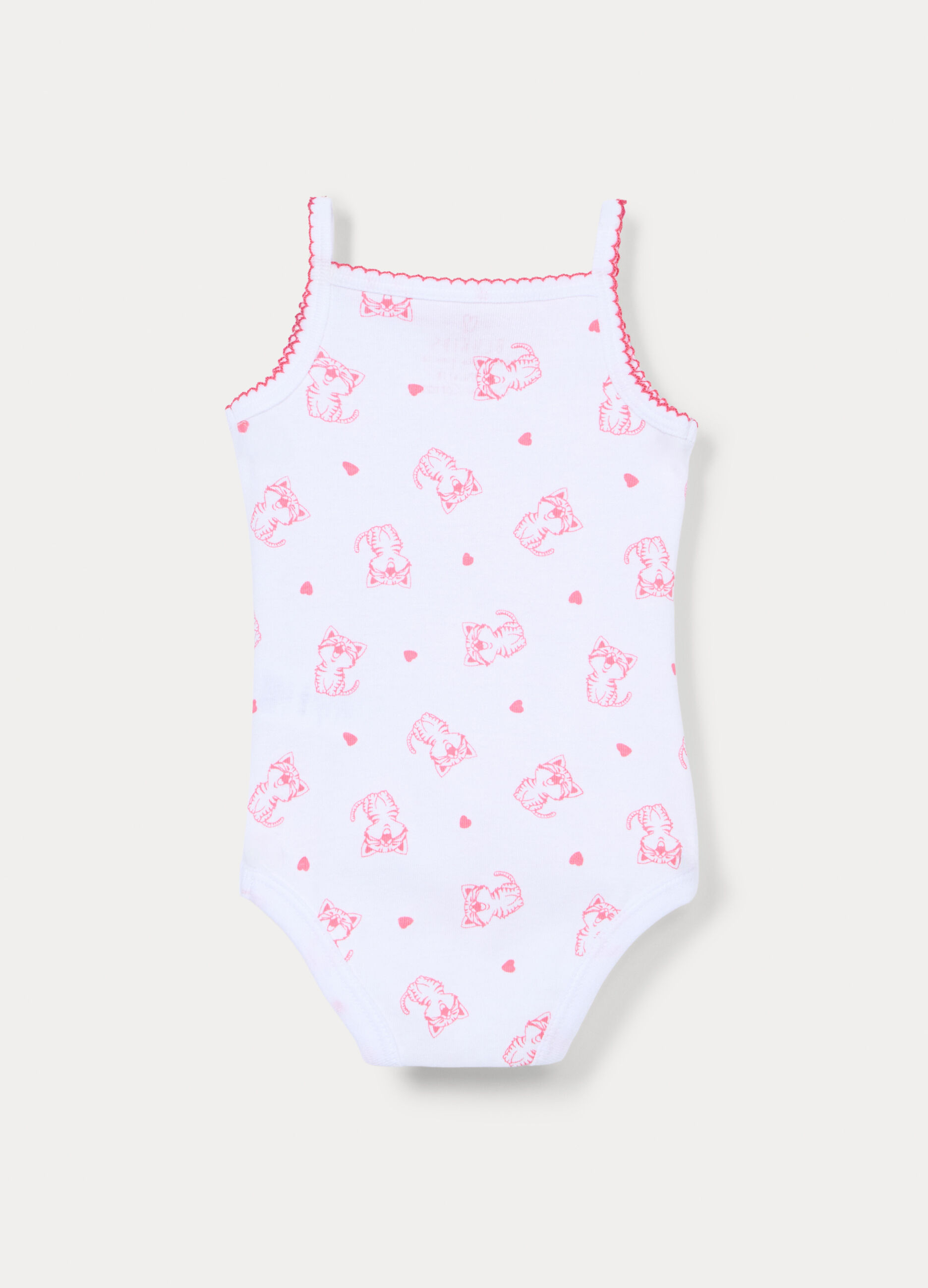 Body in costina di puro cotone neonata_1