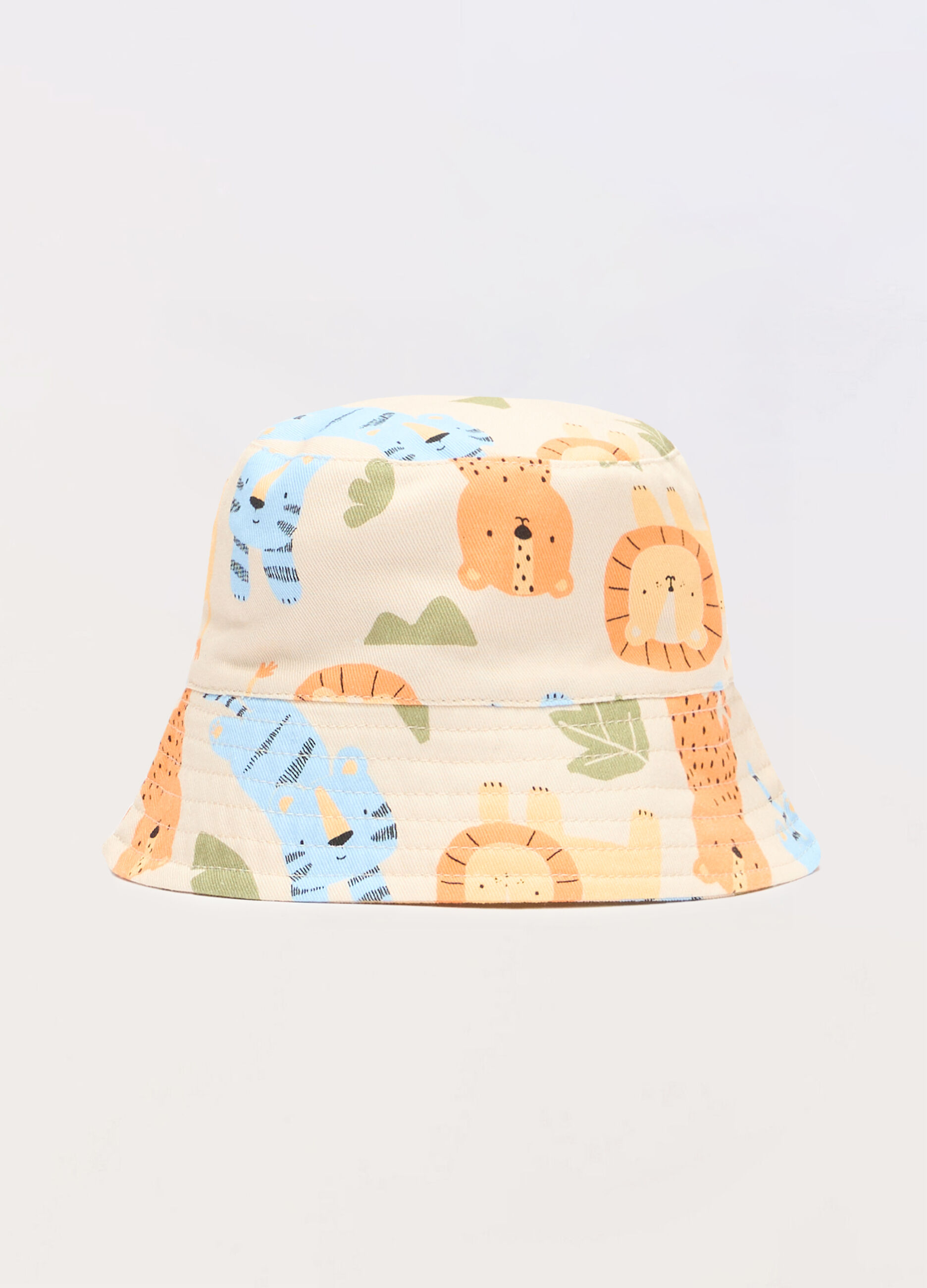 Cappello pescatore in puro cotone neonato_0