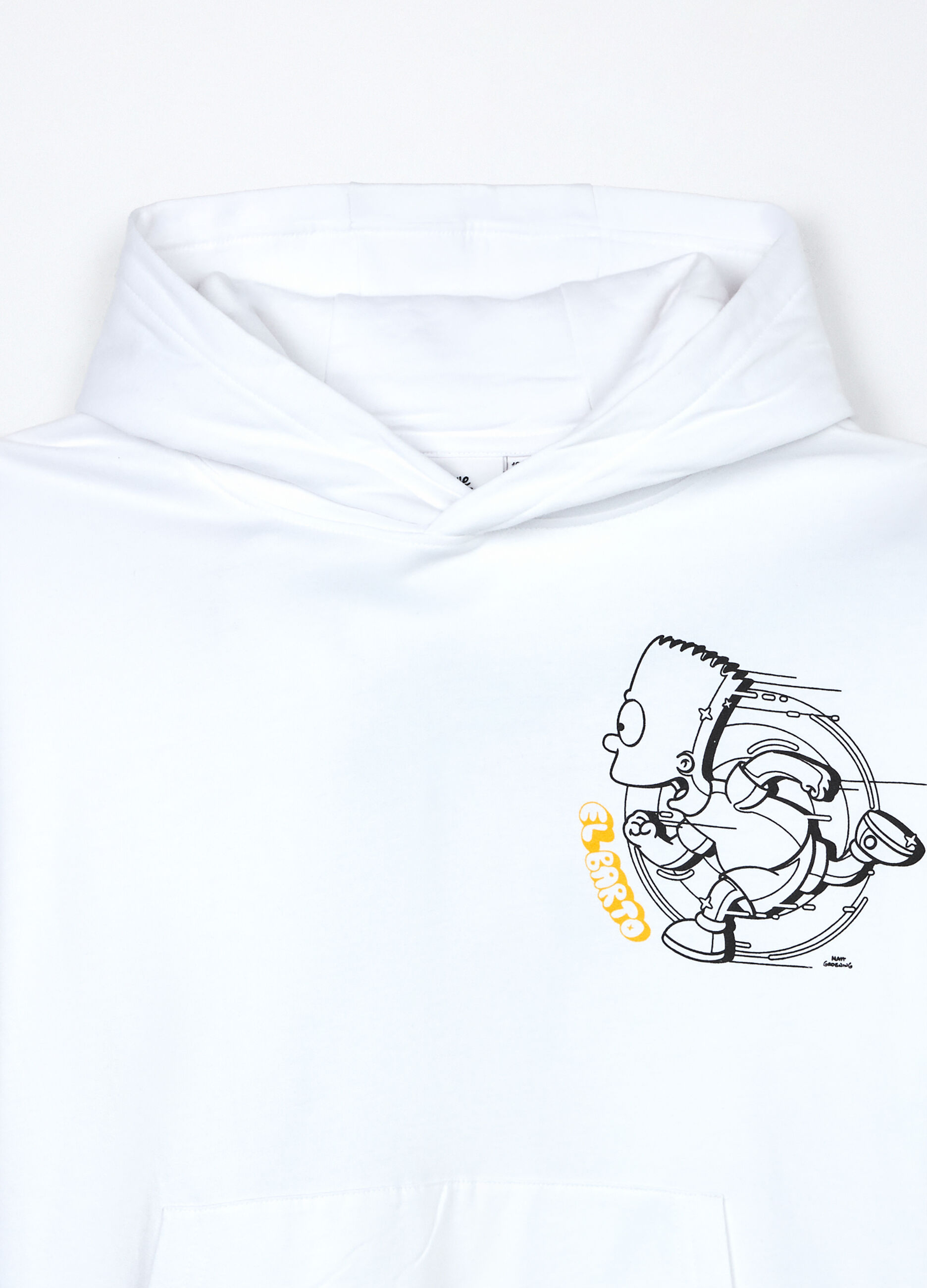 Felpa The Simpson con cappuccio in puro cotone ragazzo_2