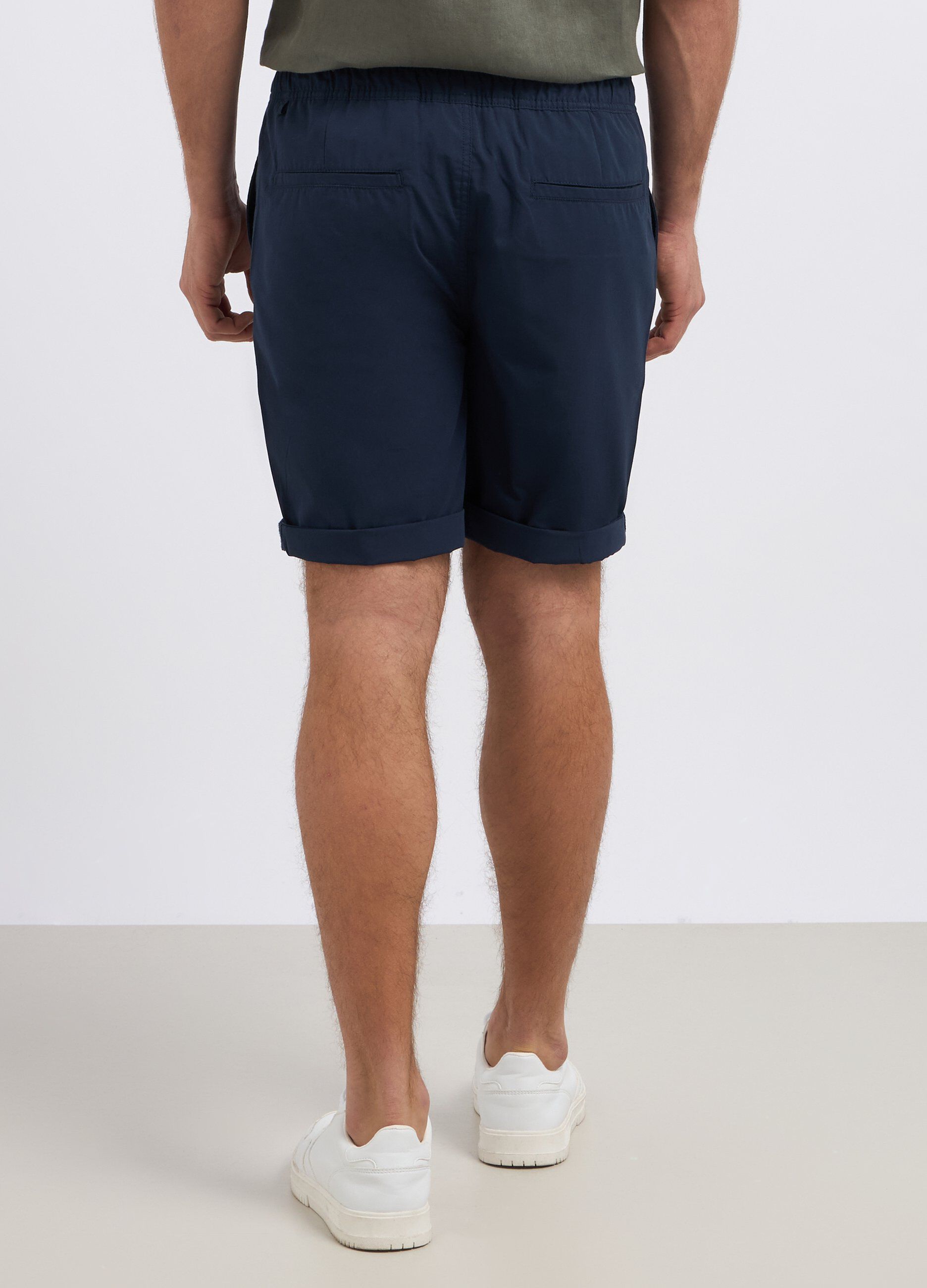 Bermuda in misto cotone uomo_1