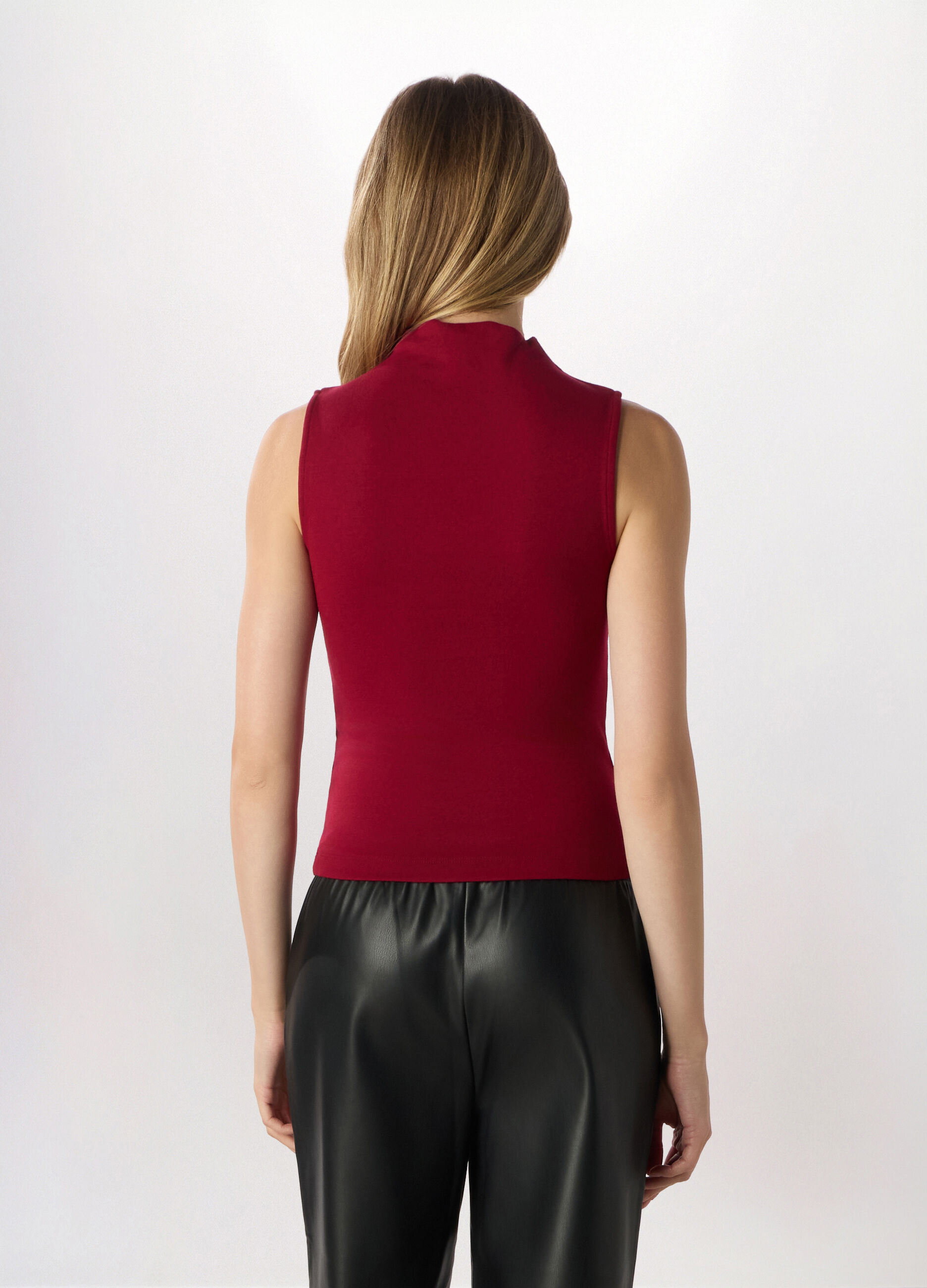 Canotta misto cotone donna_1